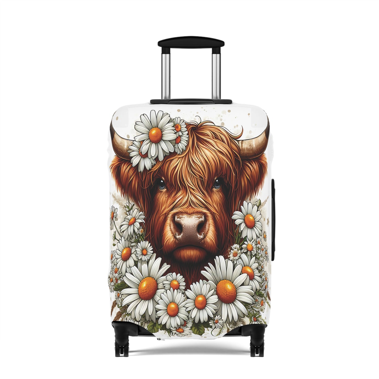 Luggage Cover, Highland Cow, awd-436