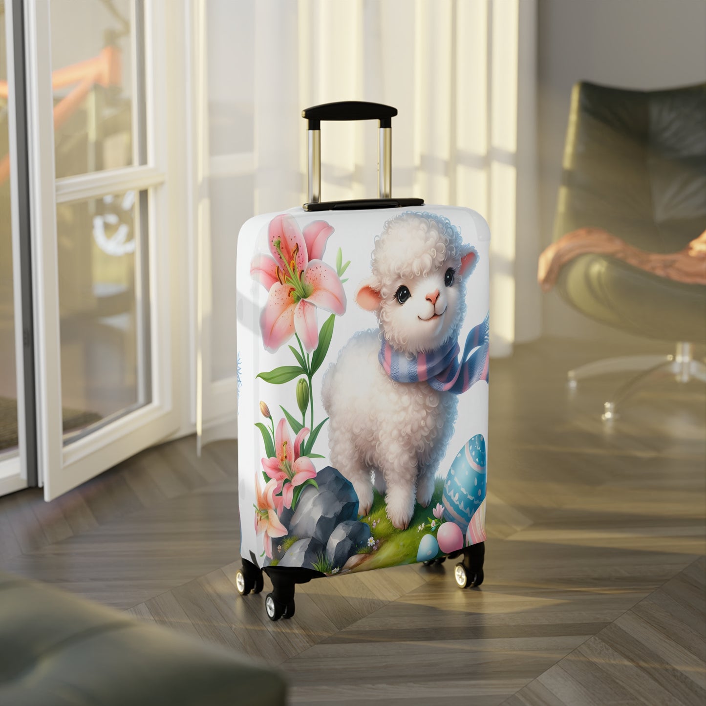 Luggage Cover, Easter, Lamb, awd-1601