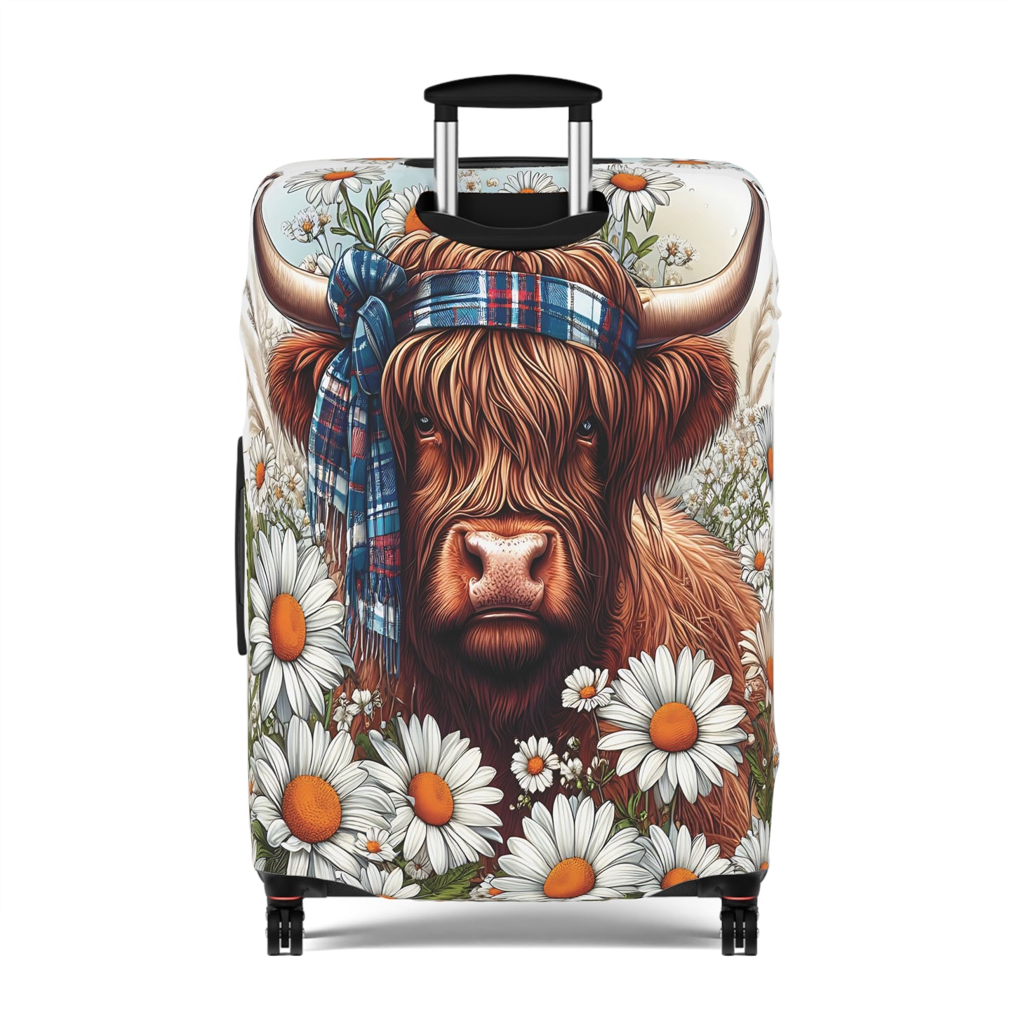 Luggage Cover, Highland Cow, awd-435