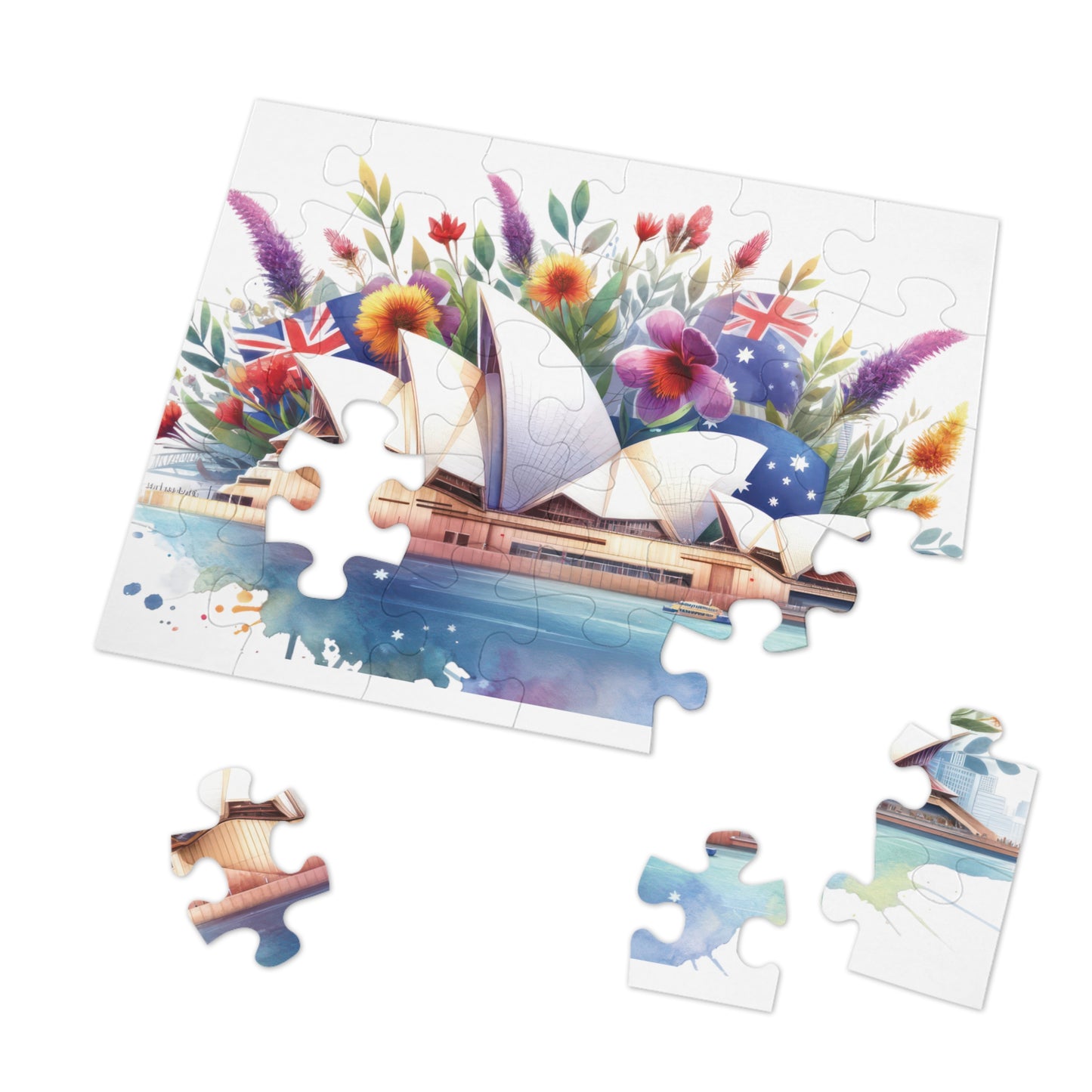 Jigsaw Puzzle, Sydney Opera House, Australia, Personalised/Non-Personalised (30, 110, 252, 500,1000-Piece)