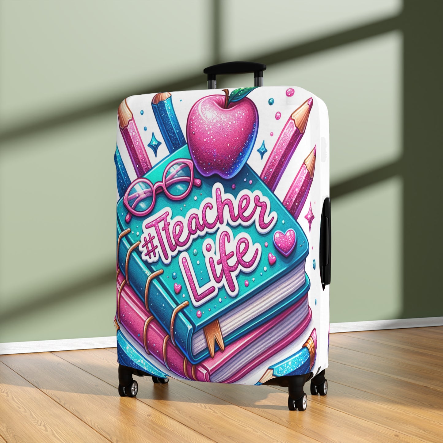 Luggage Cover, Teacher Life, awd-732