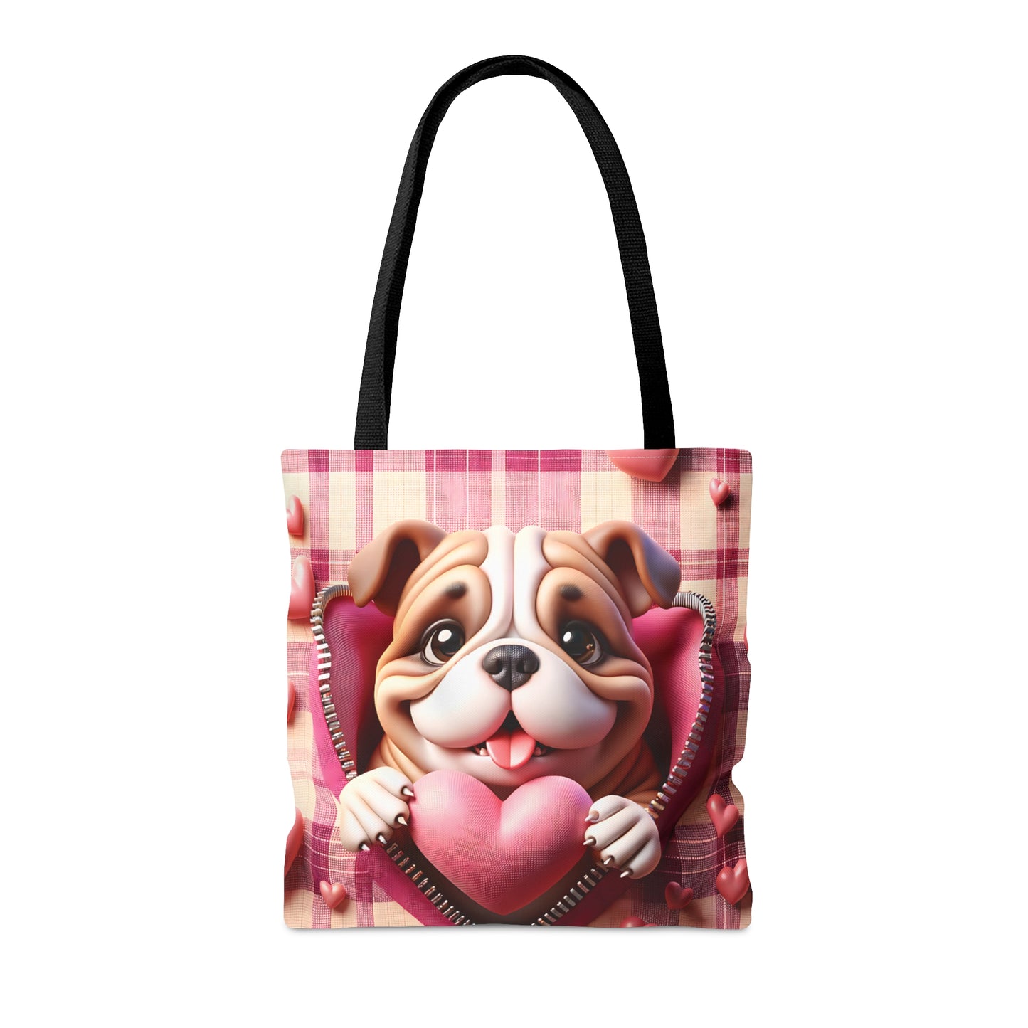 Tote Bag, Cute Dog, Personalised/Non-Personalised Tote bag