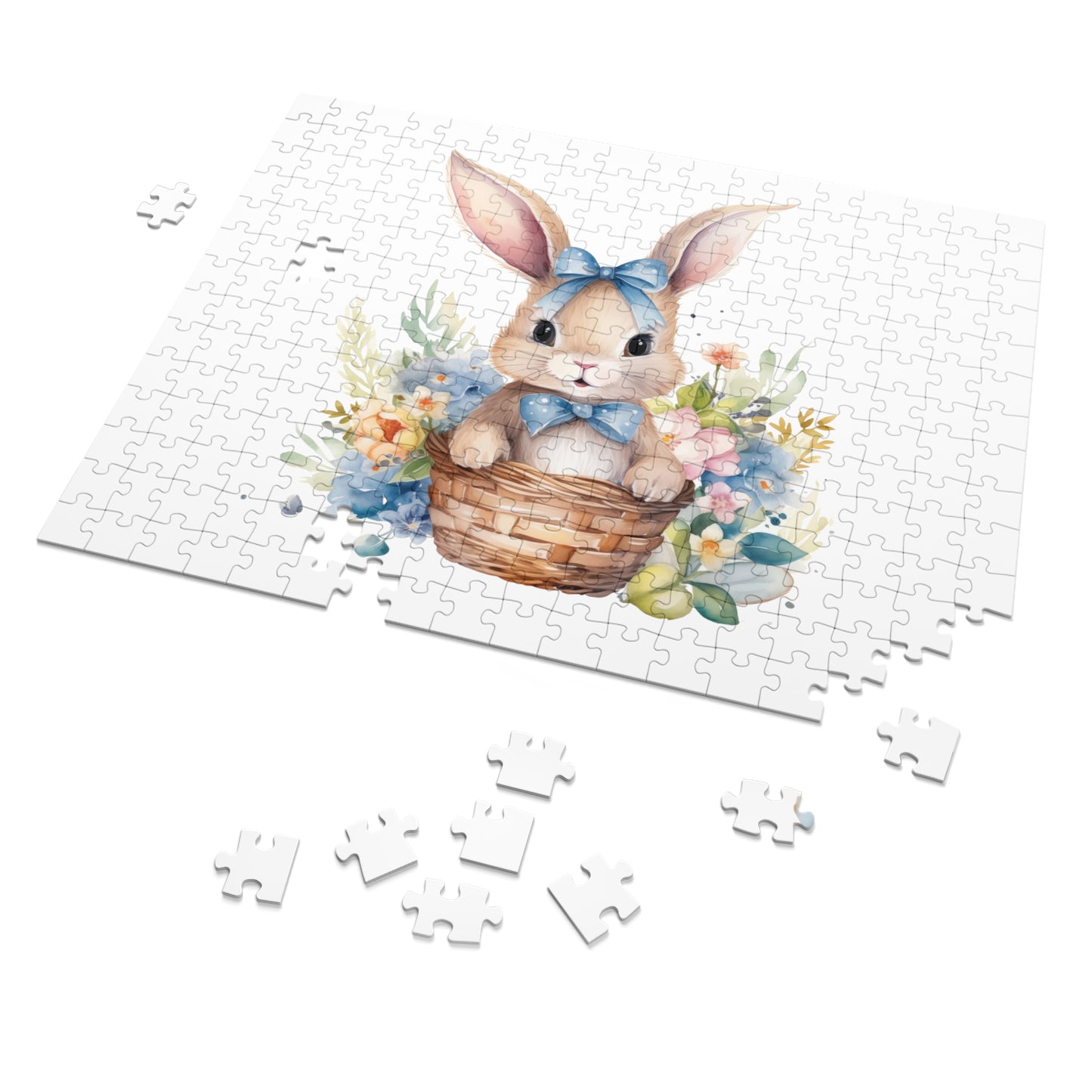 Jigsaw Puzzle, Easter, Easter Rabbit, Personalised/Non-Personalised (30, 110, 252, 500,1000-Piece)