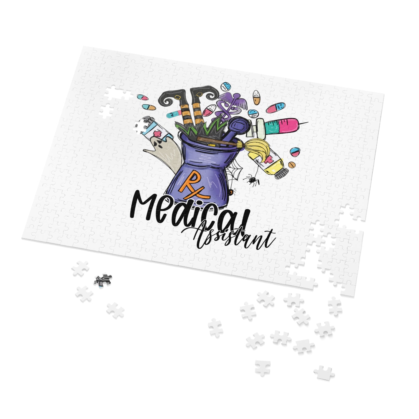 Jigsaw Puzzle, Christmas, Halloween, Medical Assistant, Personalised/Non-Personalised (30, 110, 252, 500,1000-Piece)