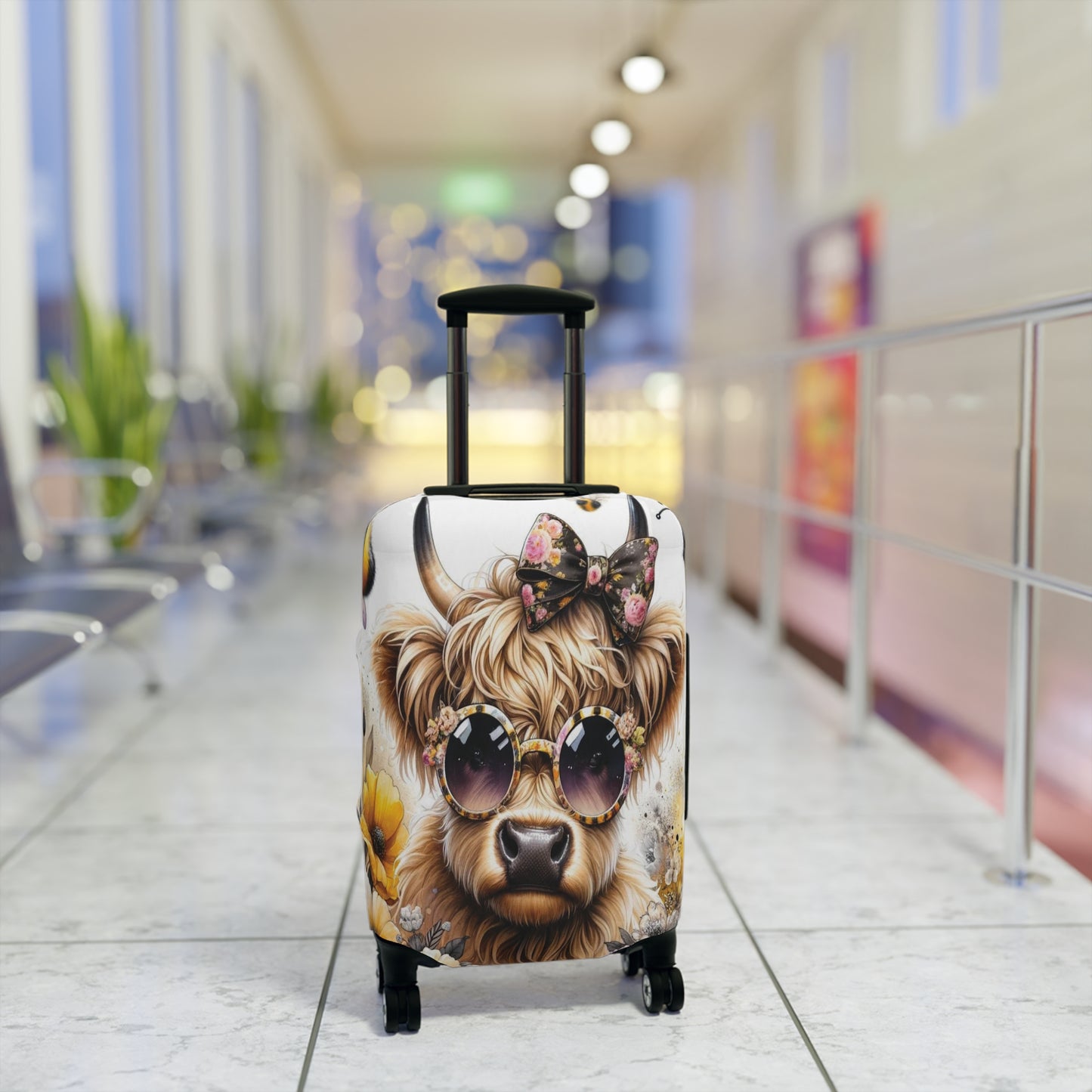 Luggage Cover, Highland Cow, awd-701