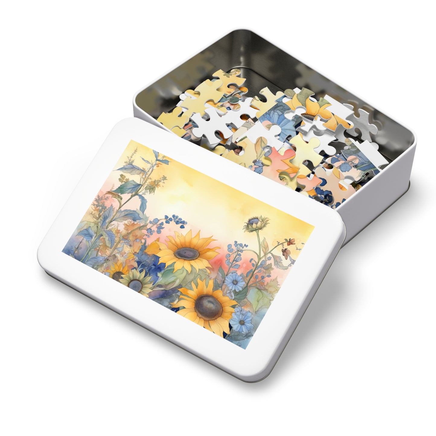 Jigsaw Puzzle, Floral, Personalised/Non-Personalised (30, 110, 252, 500,1000-Piece)