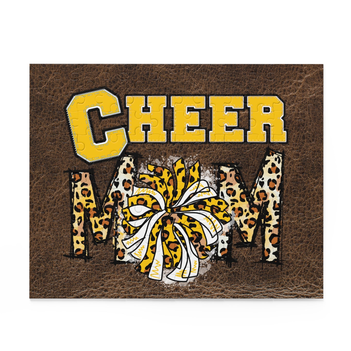 Personalised/Non-Personalised Puzzle, Cheer Mom (120, 252, 500-Piece)