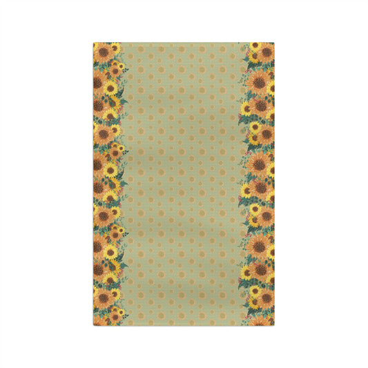 Microfiber Tea Towel, Western Sunflower