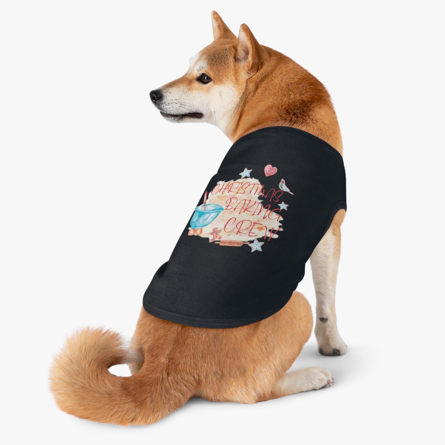 Pet Tank Top, Christmas Baking Crew, Christmas Pet Tank Top