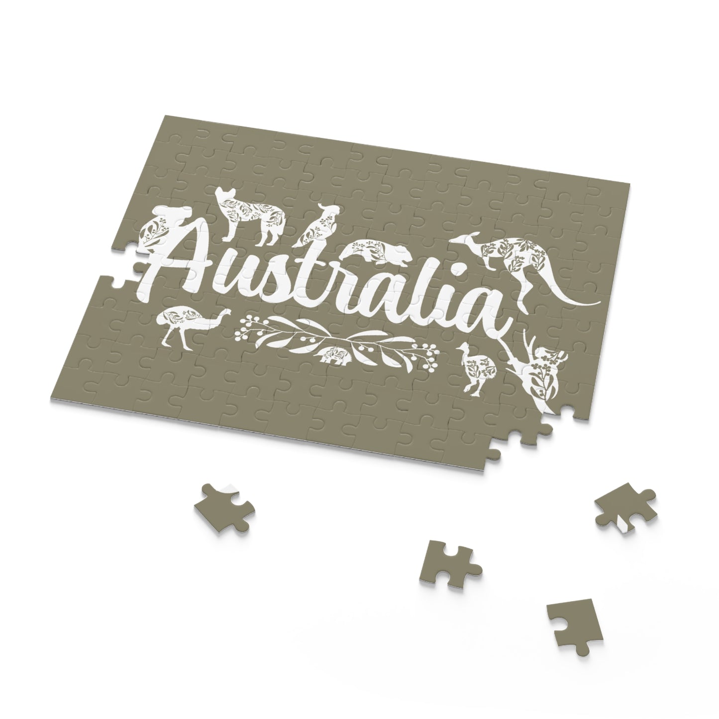 Personalised/Non-Personalised Puzzle, Australia Australian Animals (120, 252, 500-Piece)