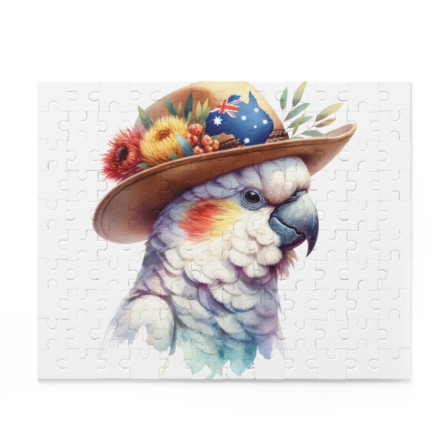 Personalised/Non-Personalised Puzzle, Cockatoo (120, 252, 500-Piece)