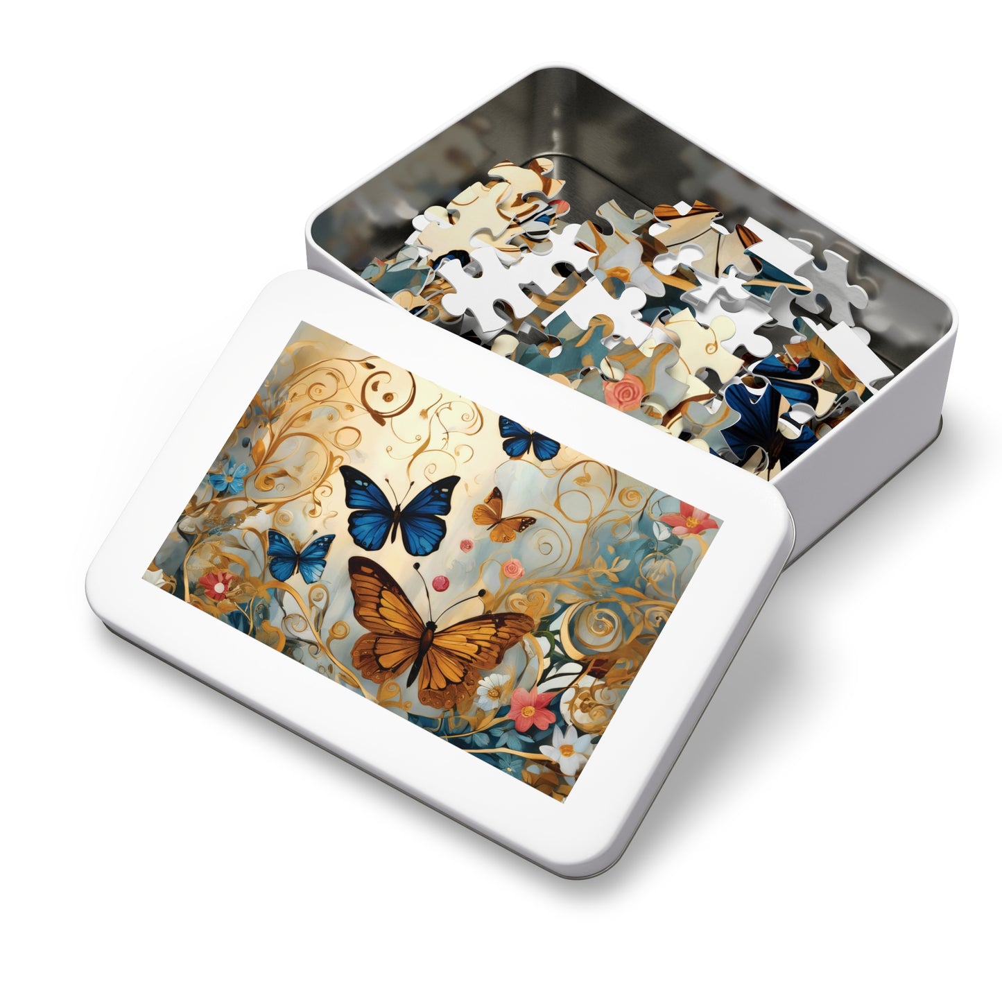 Jigsaw Puzzle, Butterfly, Personalised/Non-Personalised (30, 110, 252, 500,1000-Piece)