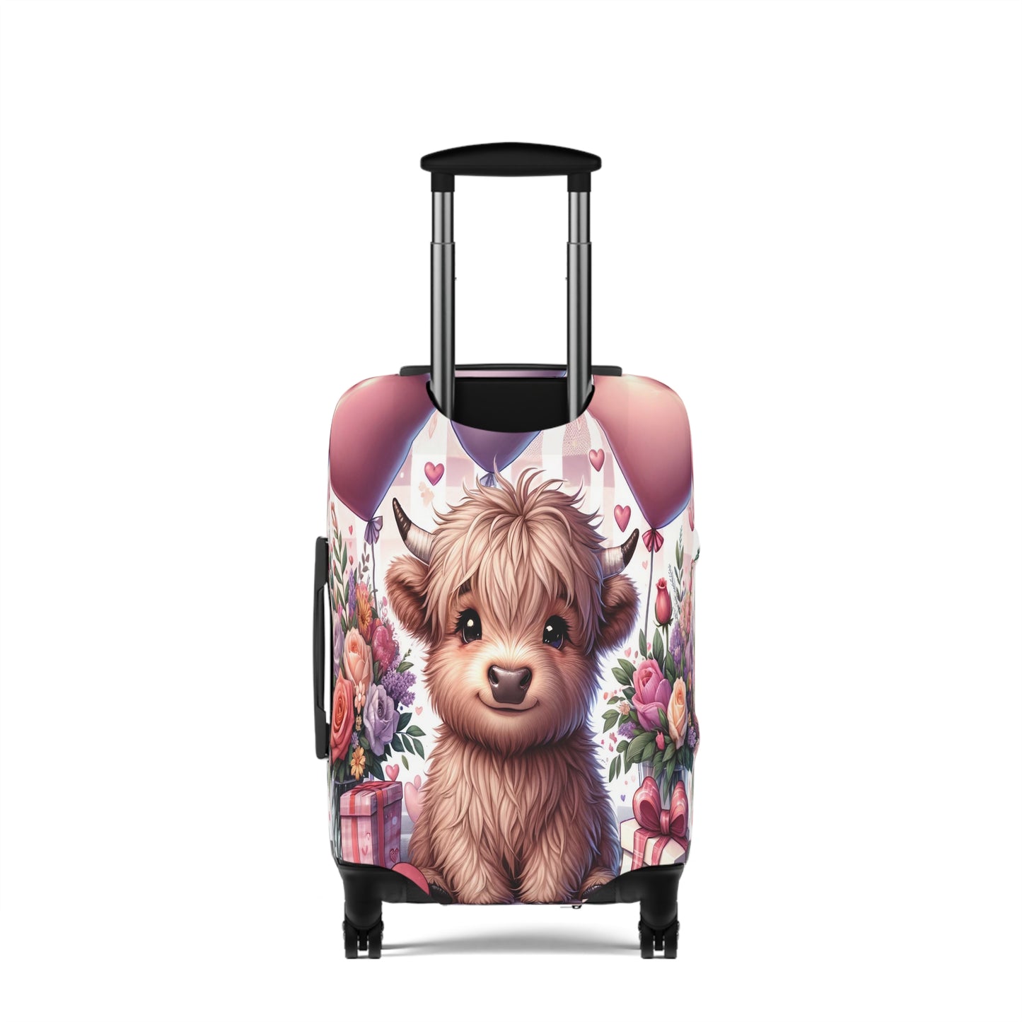 Luggage Cover, Highland Cow, awd-1453