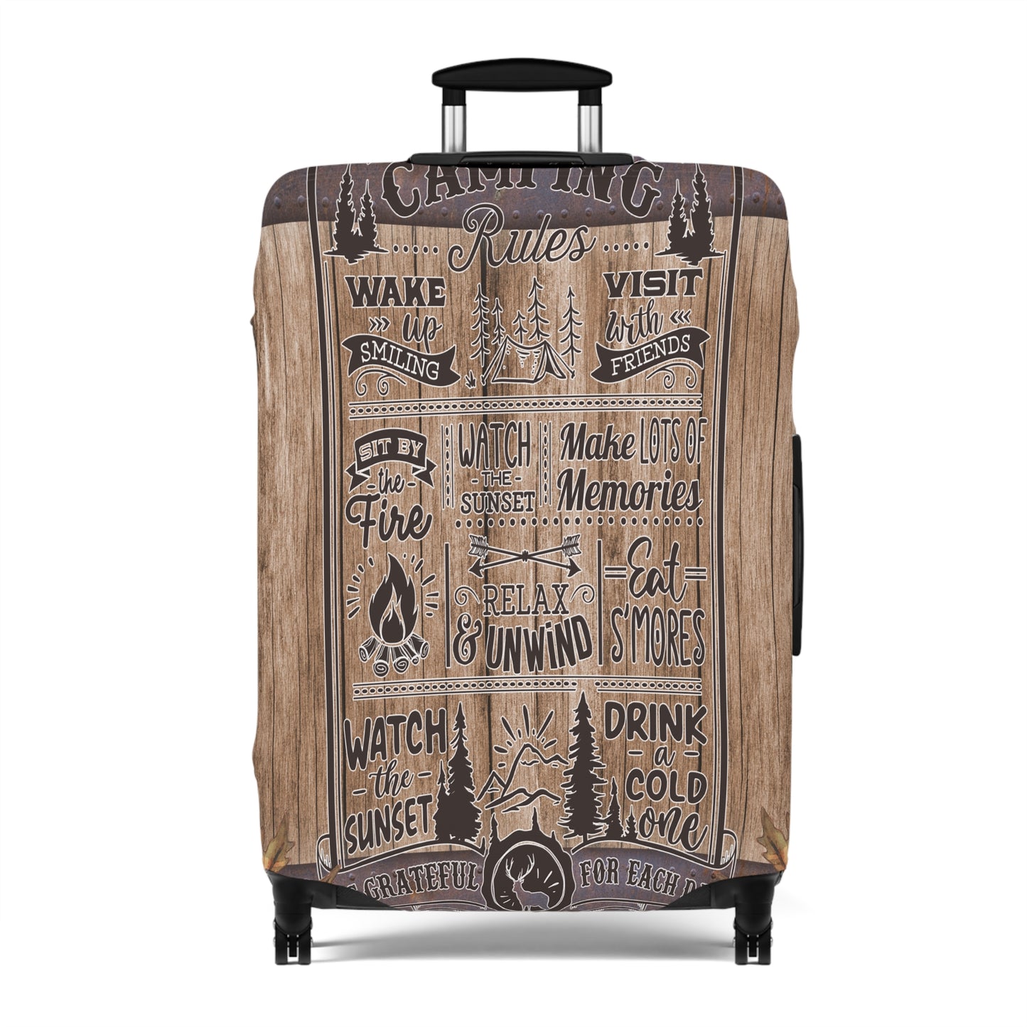 Luggage Cover, Camping Rules, awd-548