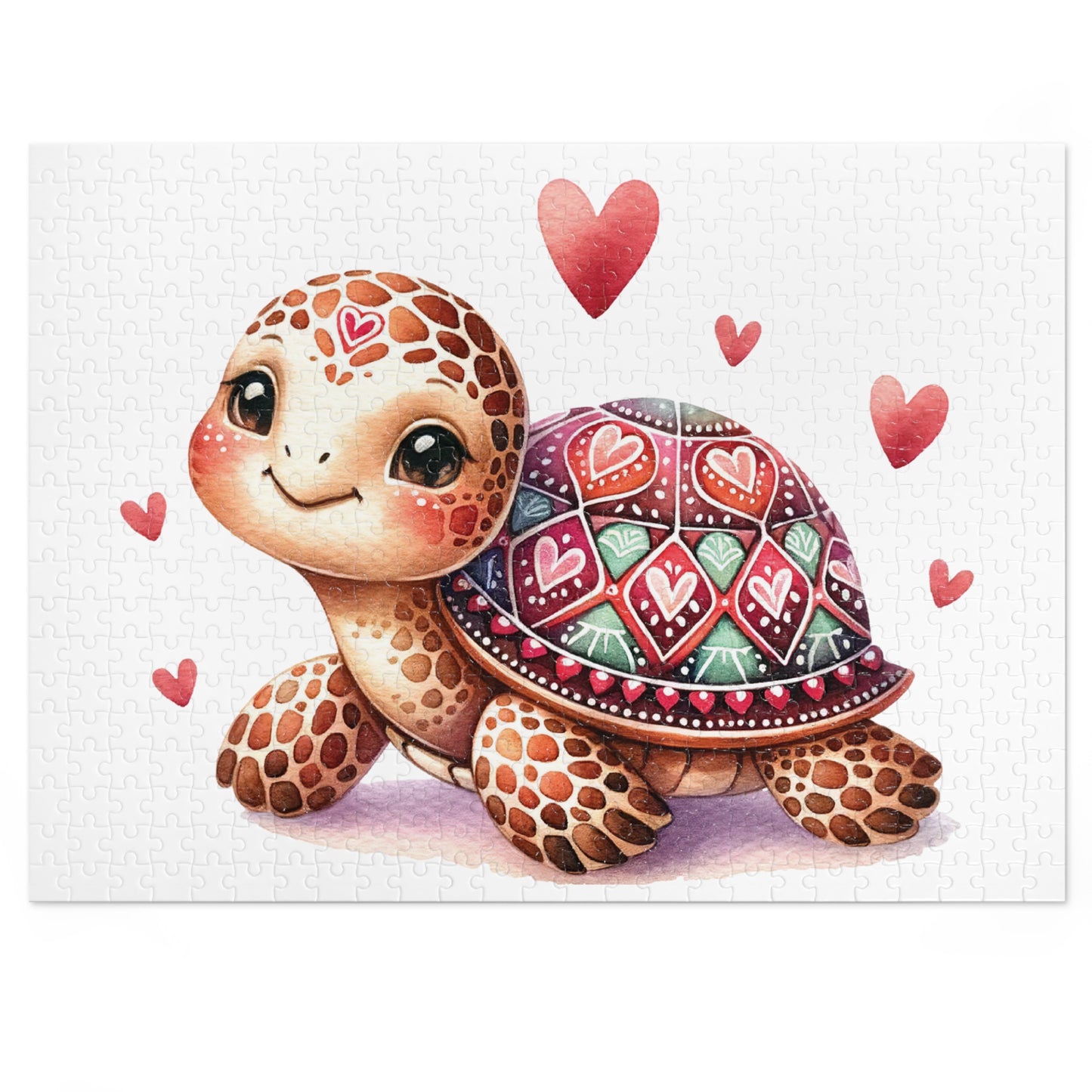 Jigsaw Puzzle, Turtle, Personalised/Non-Personalised (30, 110, 252, 500,1000-Piece)