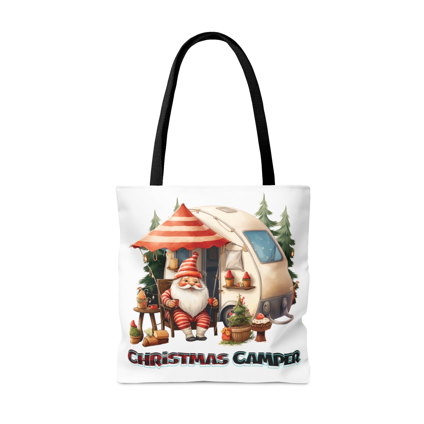 Tote Bag, Christmas, Camper