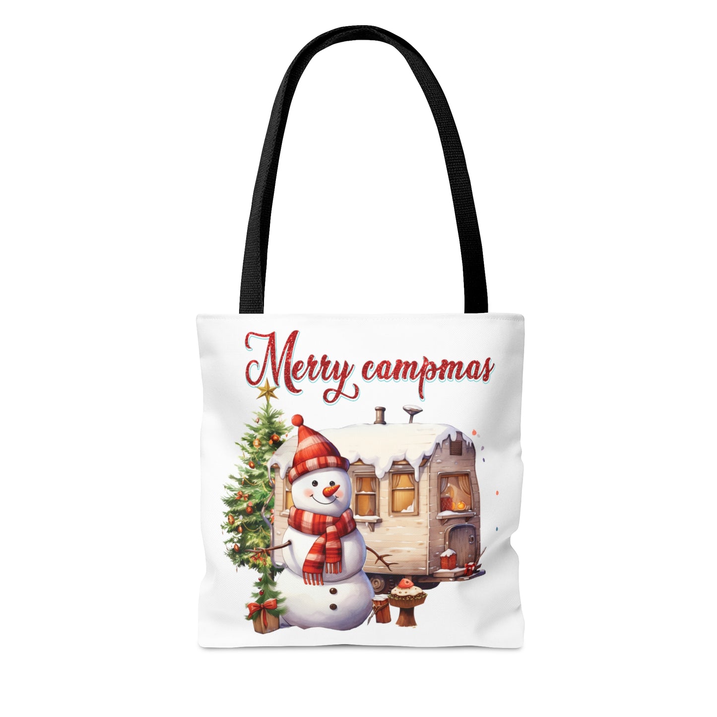 Tote Bag, Christmas, Camper