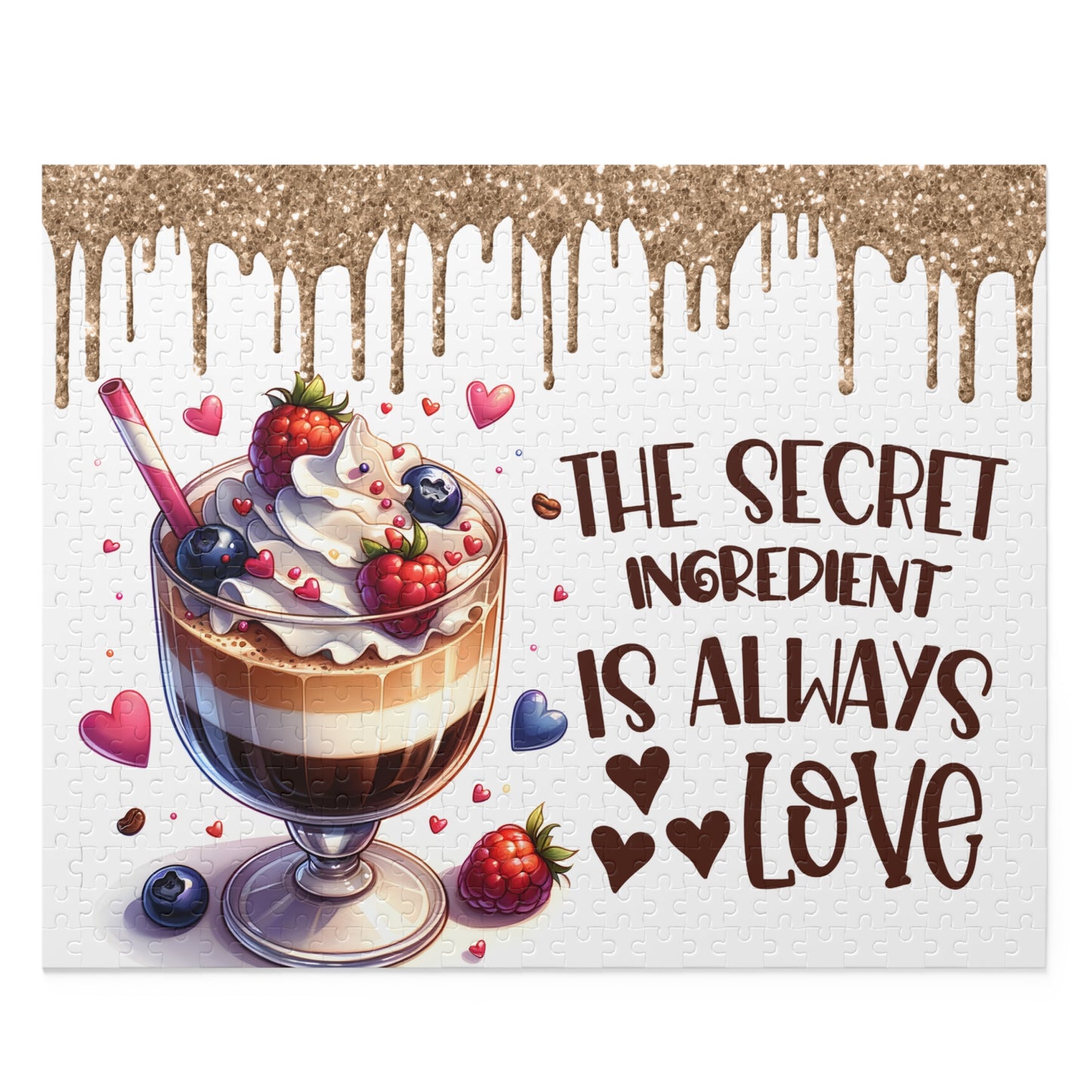 Puzzle, Travelling, The Secret ingredient is always Love (120, 252, 500-Piece)