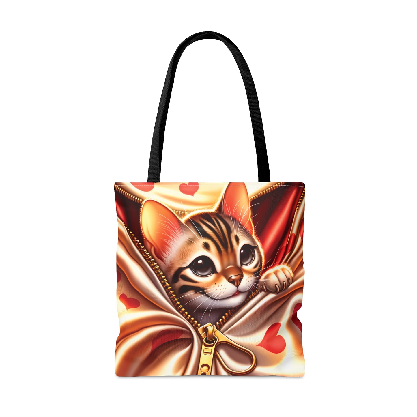 Tote Bag, Cat, Personalised/Non-Personalised Tote bag