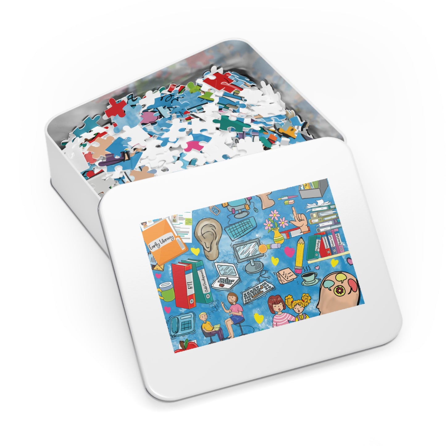 Jigsaw Puzzle, School Psychologist, Personalised/Non-Personalised (30, 110, 252, 500,1000-Piece)