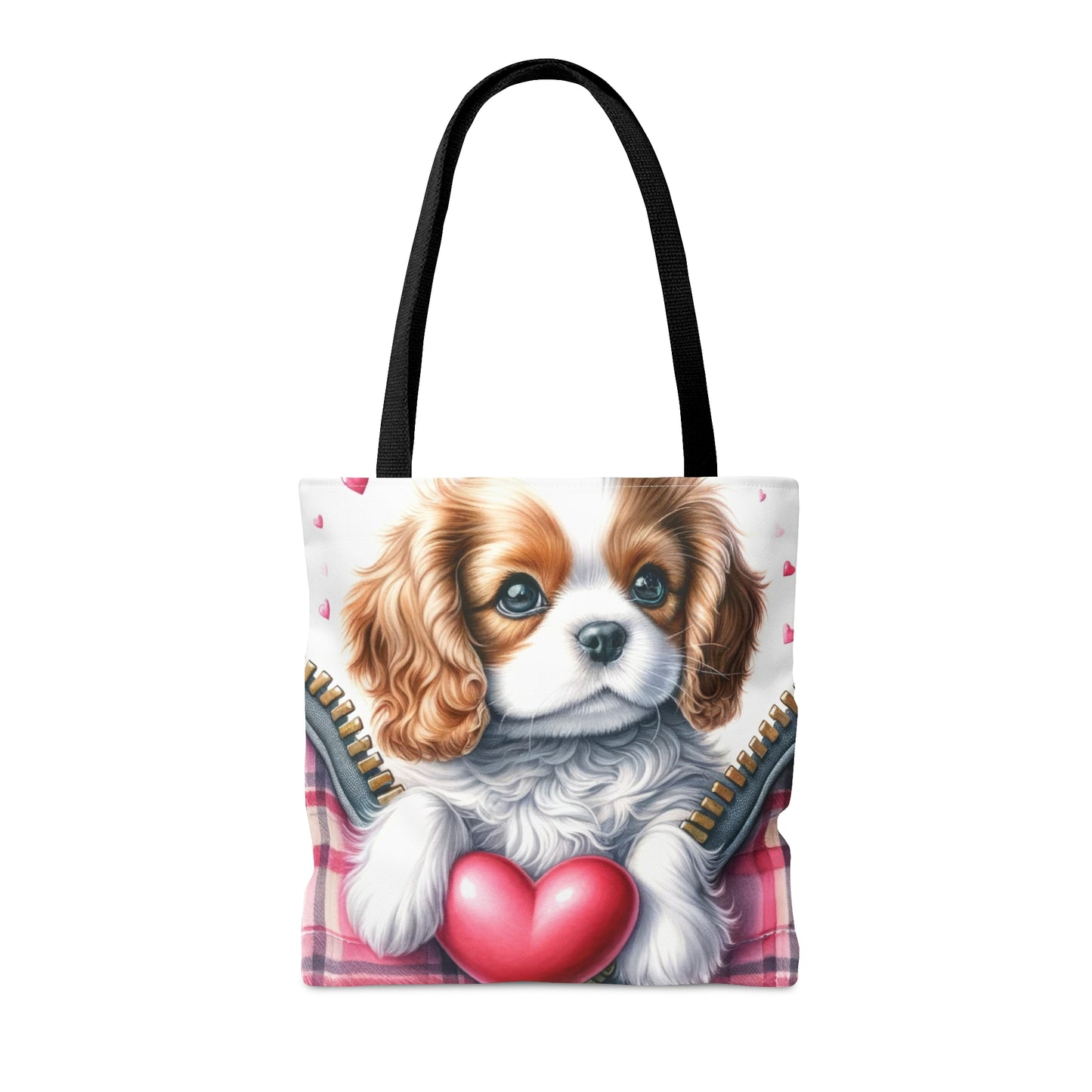 Tote Bag, Cute Dog, Personalised/Non-Personalised Tote bag