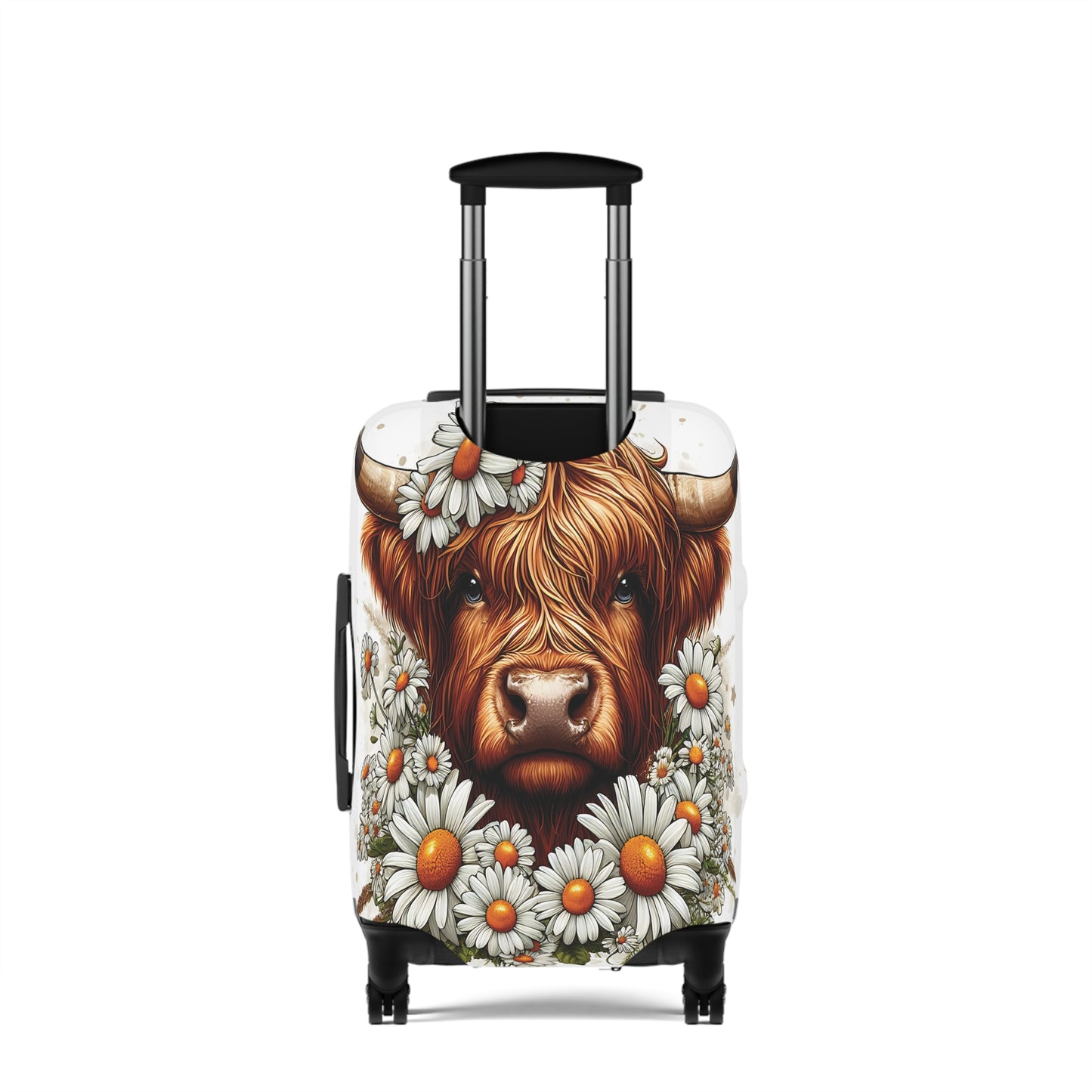 Luggage Cover, Highland Cow, awd-436