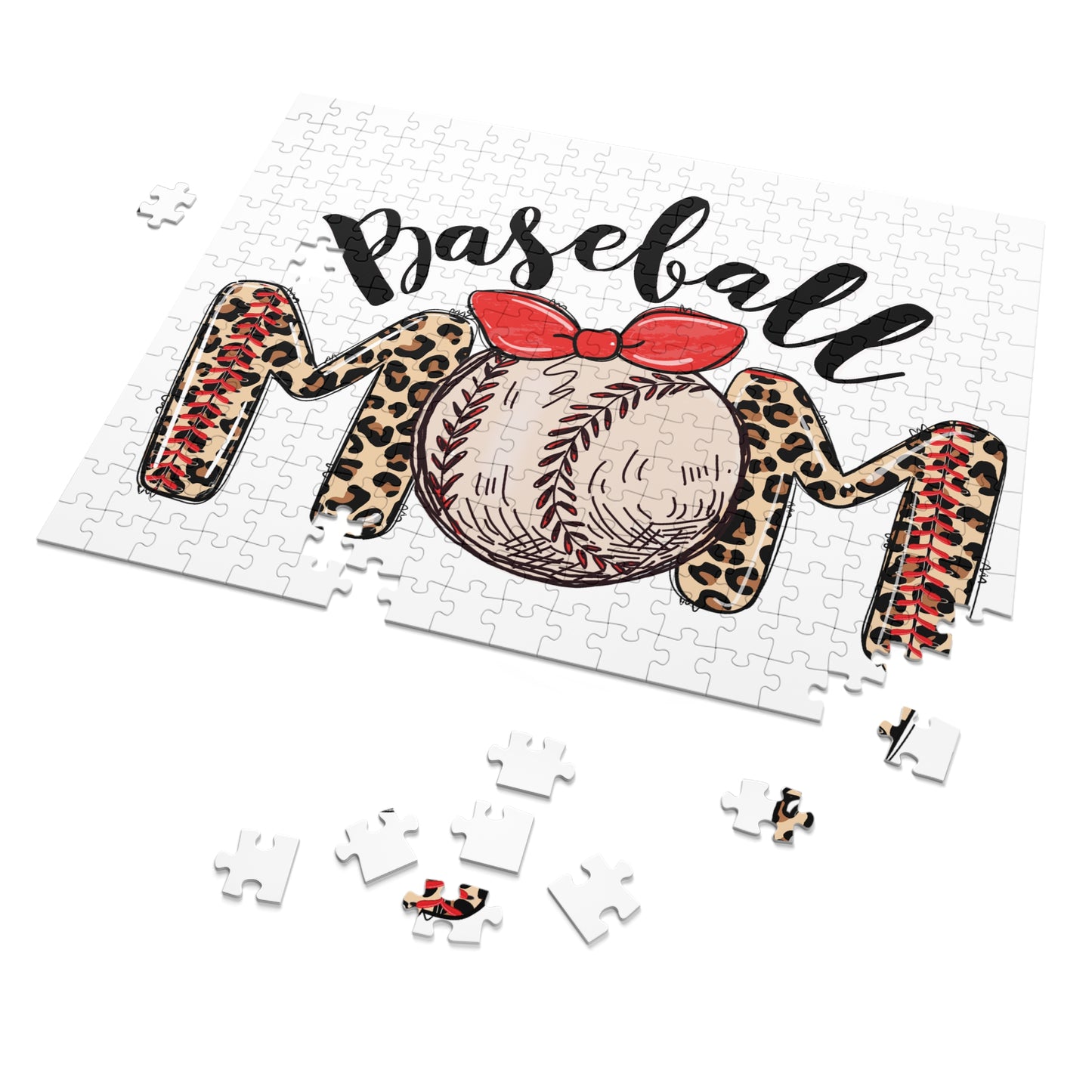 Puzzle, Baseball Mom, Personalised/Non-Personalised (30, 110, 252, 500,1000-Piece) awd-632