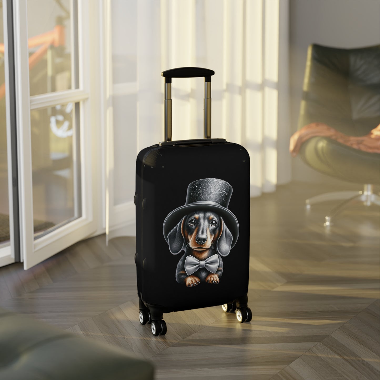 Luggage Cover, Dachshund, awd-4044