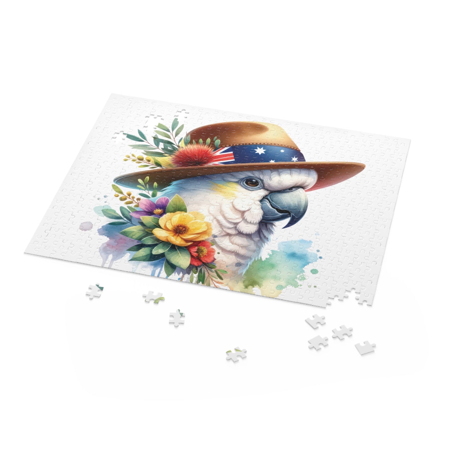 Personalised/Non-Personalised Puzzle, Cockatoo (120, 252, 500-Piece)