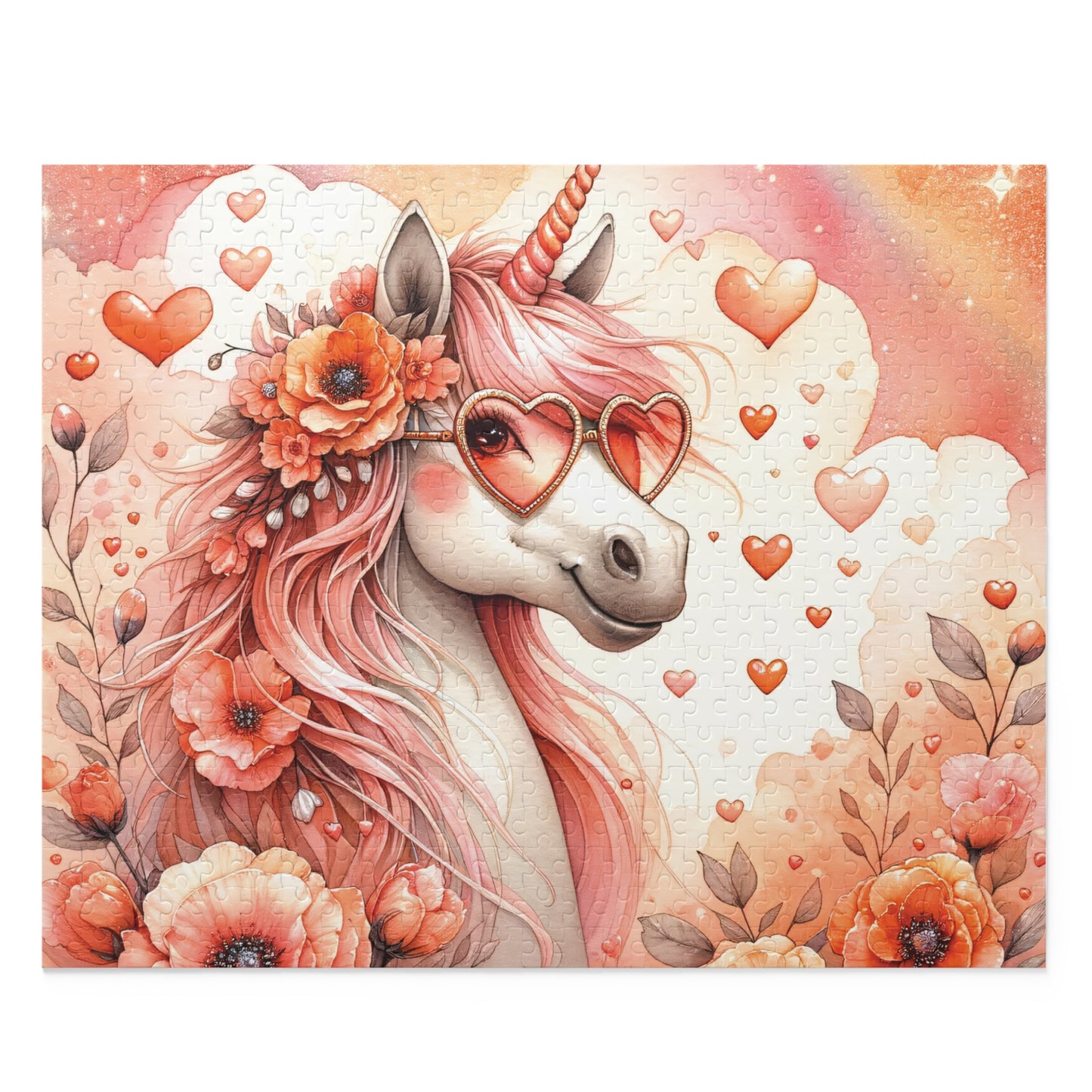 Puzzle, Unicorn (120, 252, 500-Piece) awd-661