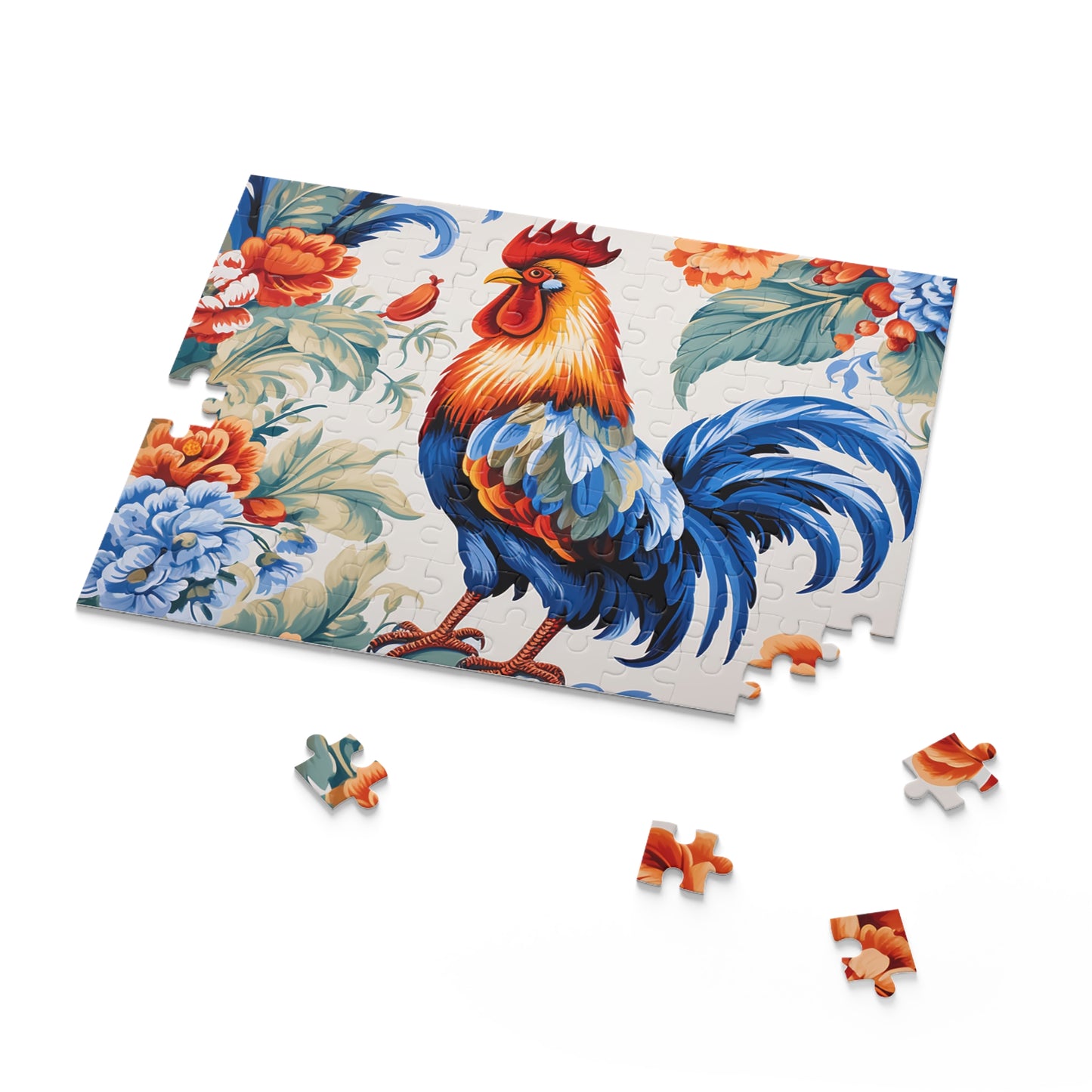 Personalised/Non-Personalised Puzzle, Chickens/Rooster (120, 252, 500-Piece)