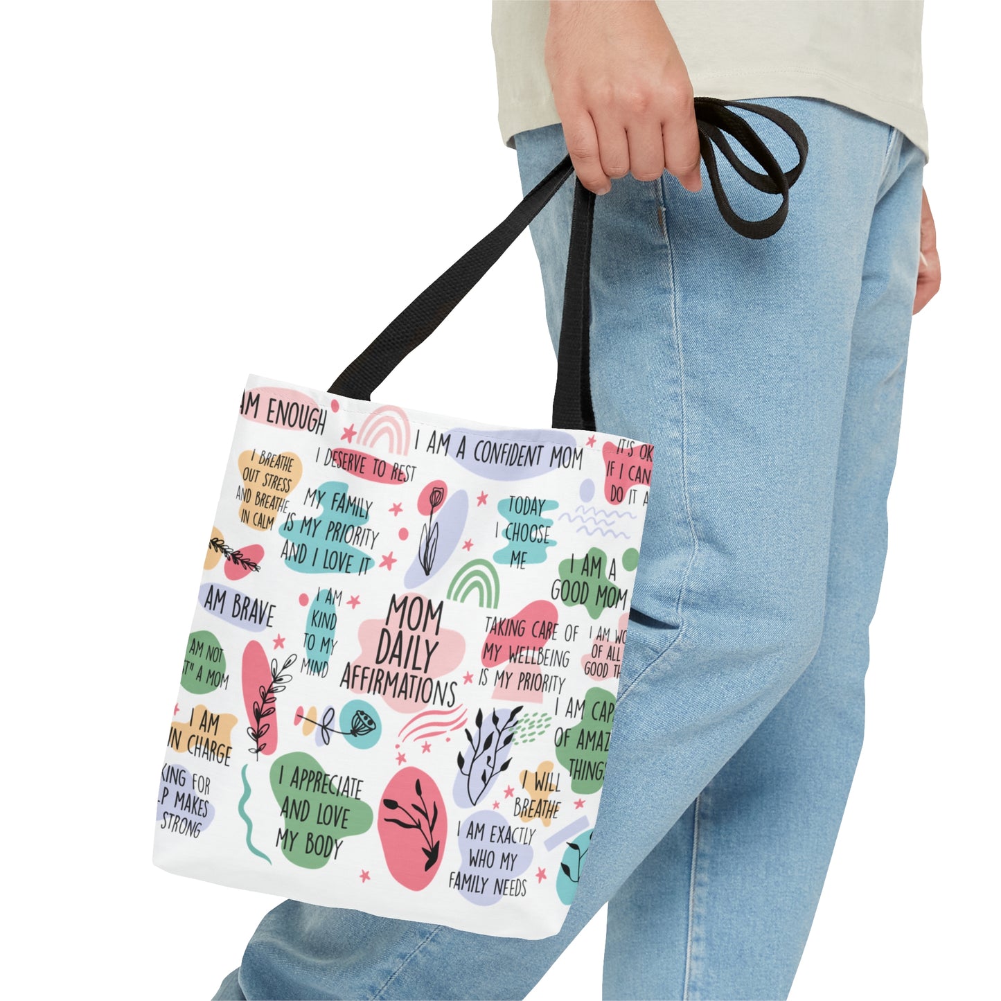 Tote Bag, Affirmations, Mom, Tote bag