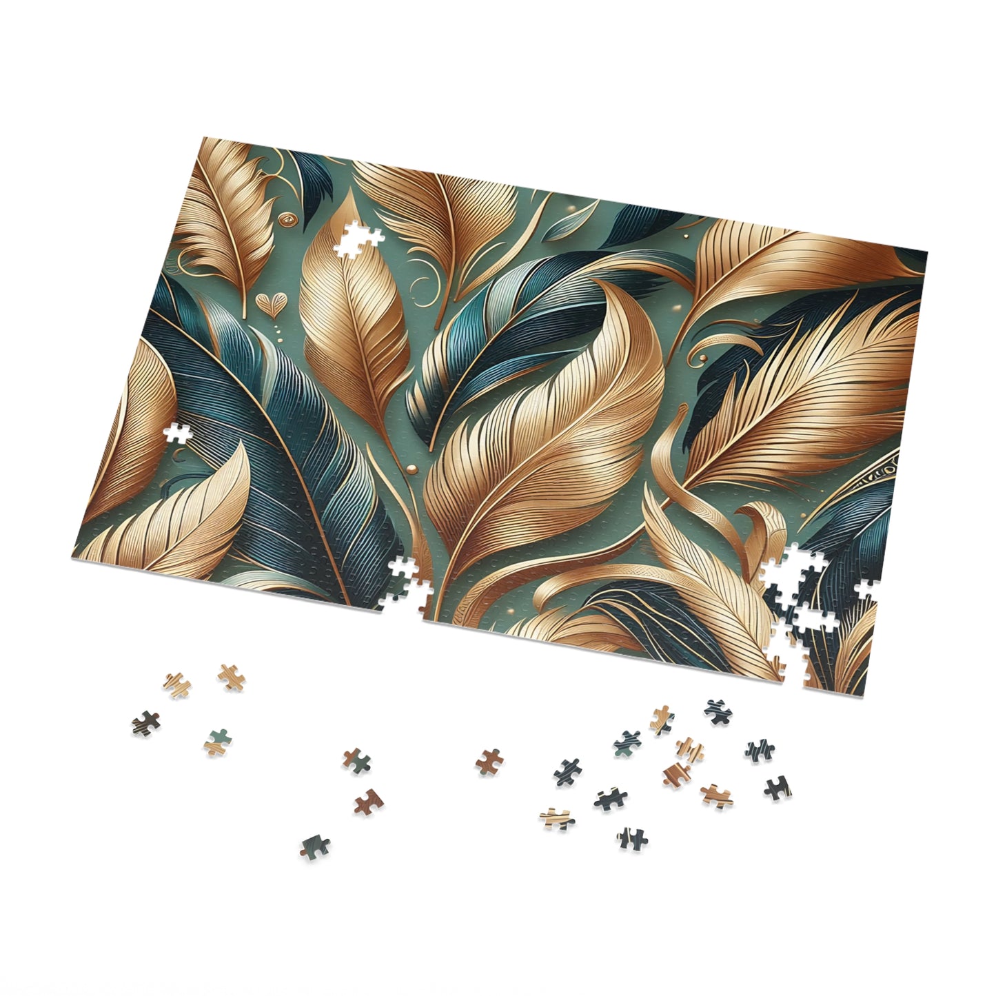 Jigsaw Puzzle, Leaves, Personalised/Non-Personalised (30, 110, 252, 500,1000-Piece)