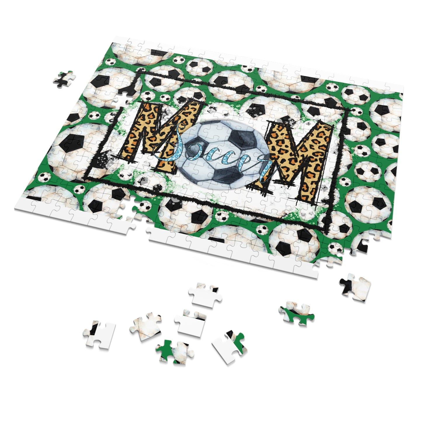 Jigsaw Puzzle, Soccer, Mom, Personalised/Non-Personalised (30, 110, 252, 500,1000-Piece)