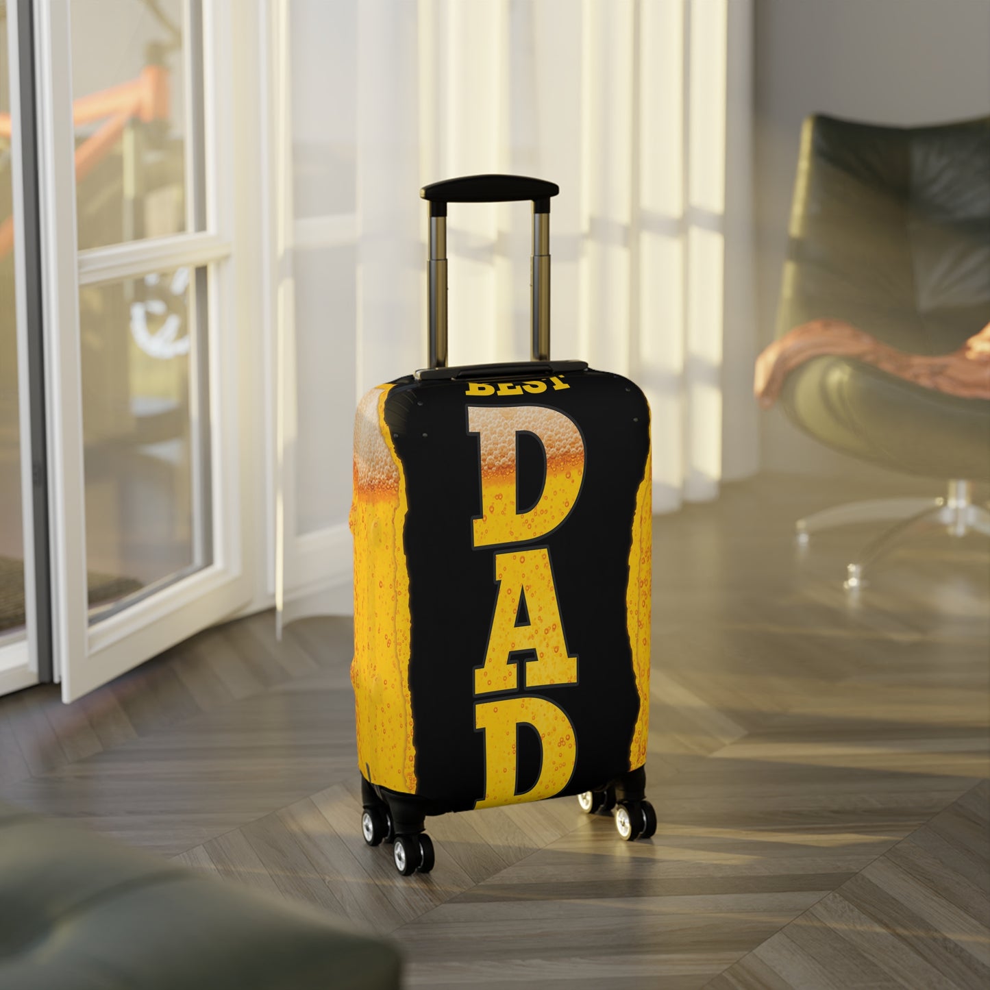 Luggage Cover, Best Dad Ever, awd-208