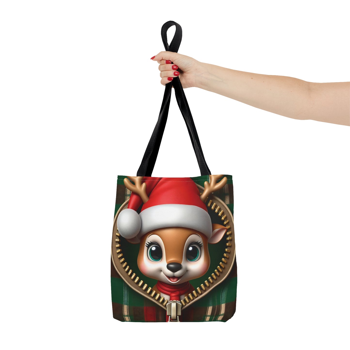 Tote Bag, Christmas, Deer