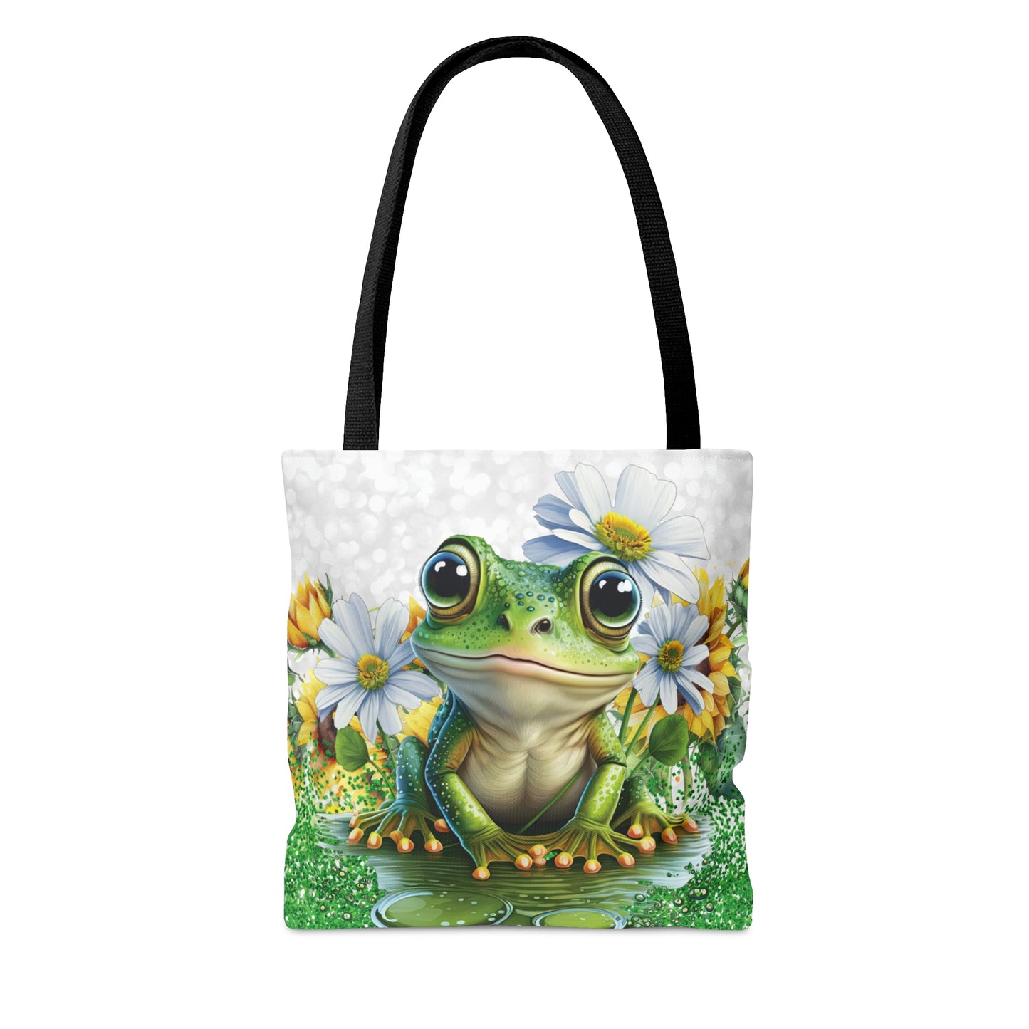 Personalised/Non-Personalised Tote Bag, Frog, Tote bag