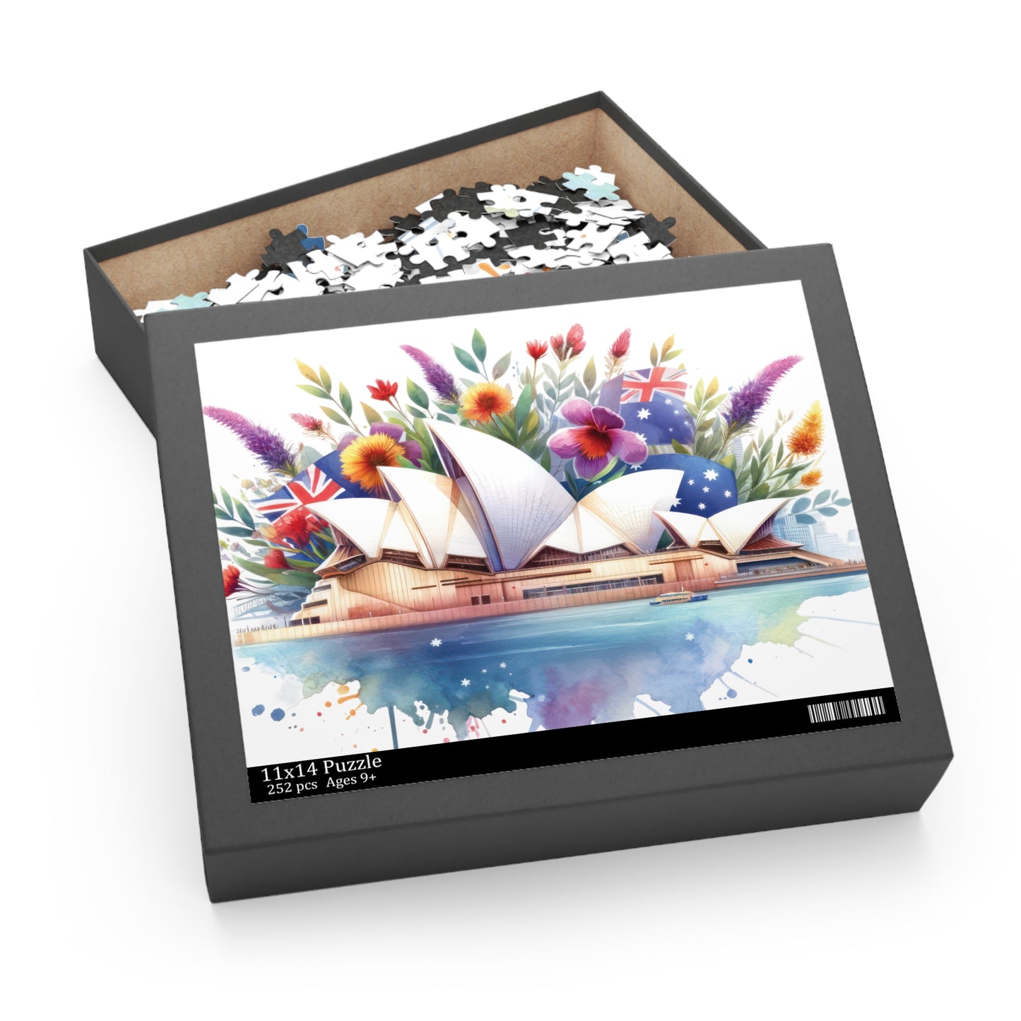 Personalised/Non-Personalised Puzzle, Sydney Opera House (120, 252, 500-Piece)