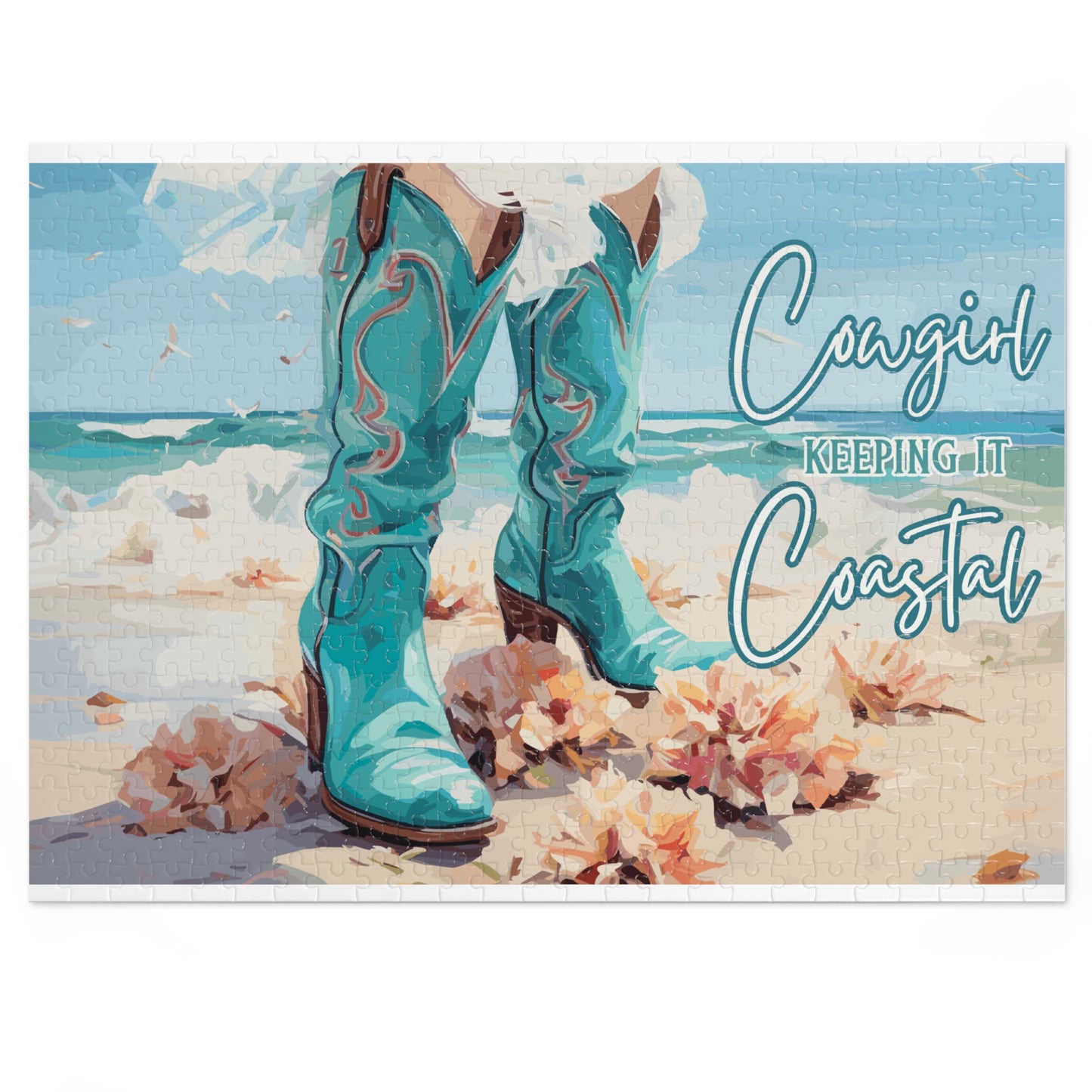 Jigsaw Puzzle, Country Girl, Personalised/Non-Personalised (30, 110, 252, 500,1000-Piece)