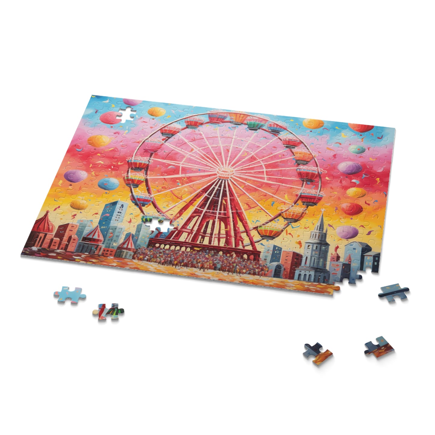 Personalised/Non-Personalised Puzzle, Carnival (120, 252, 500-Piece)