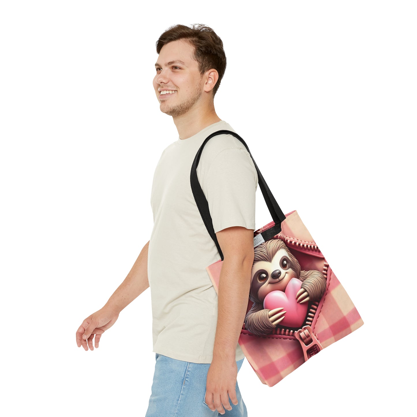 Tote Bag, Sloth, Personalised/Non-Personalised Tote bag