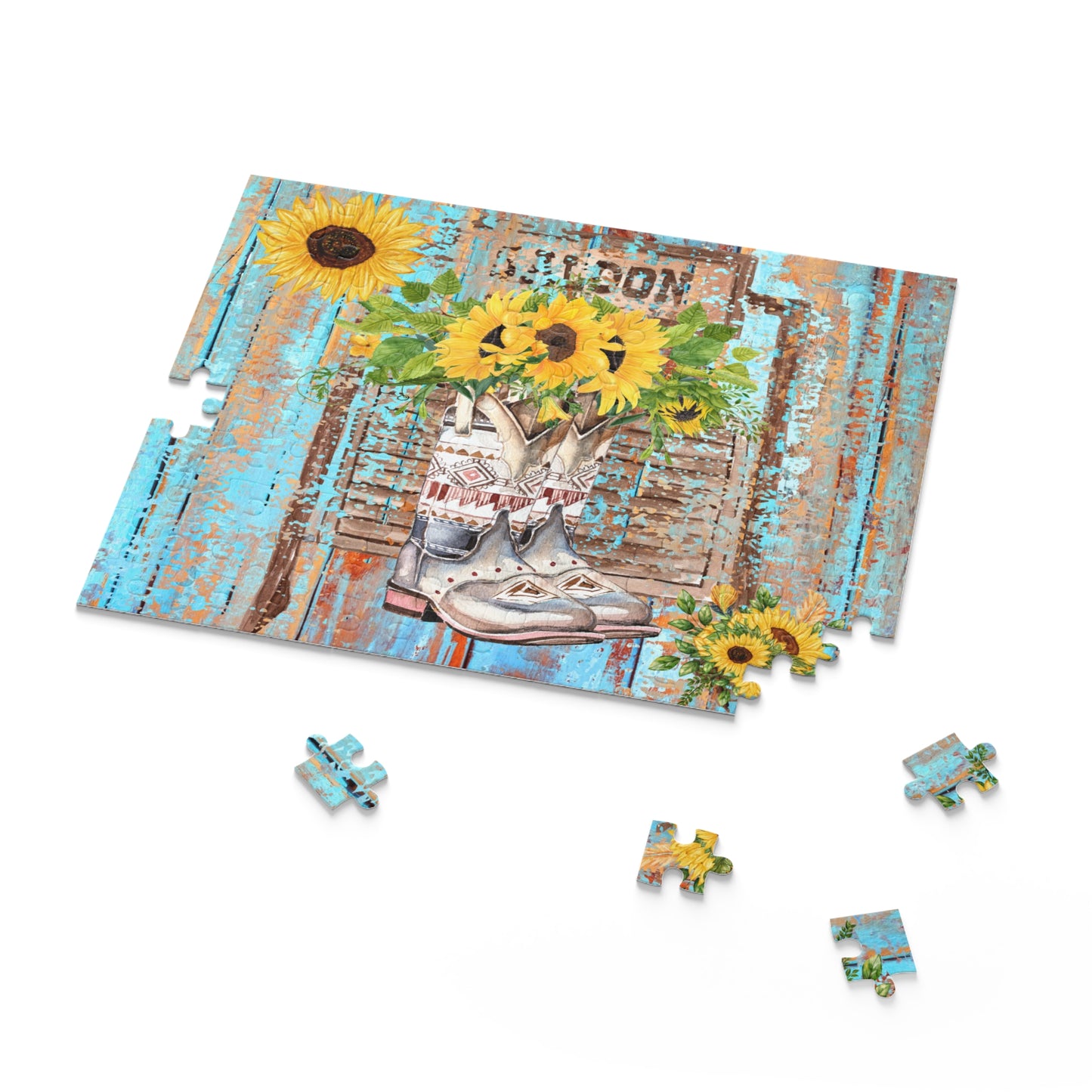 Puzzle, Country and Western (120, 252, 500-Piece) awd-667