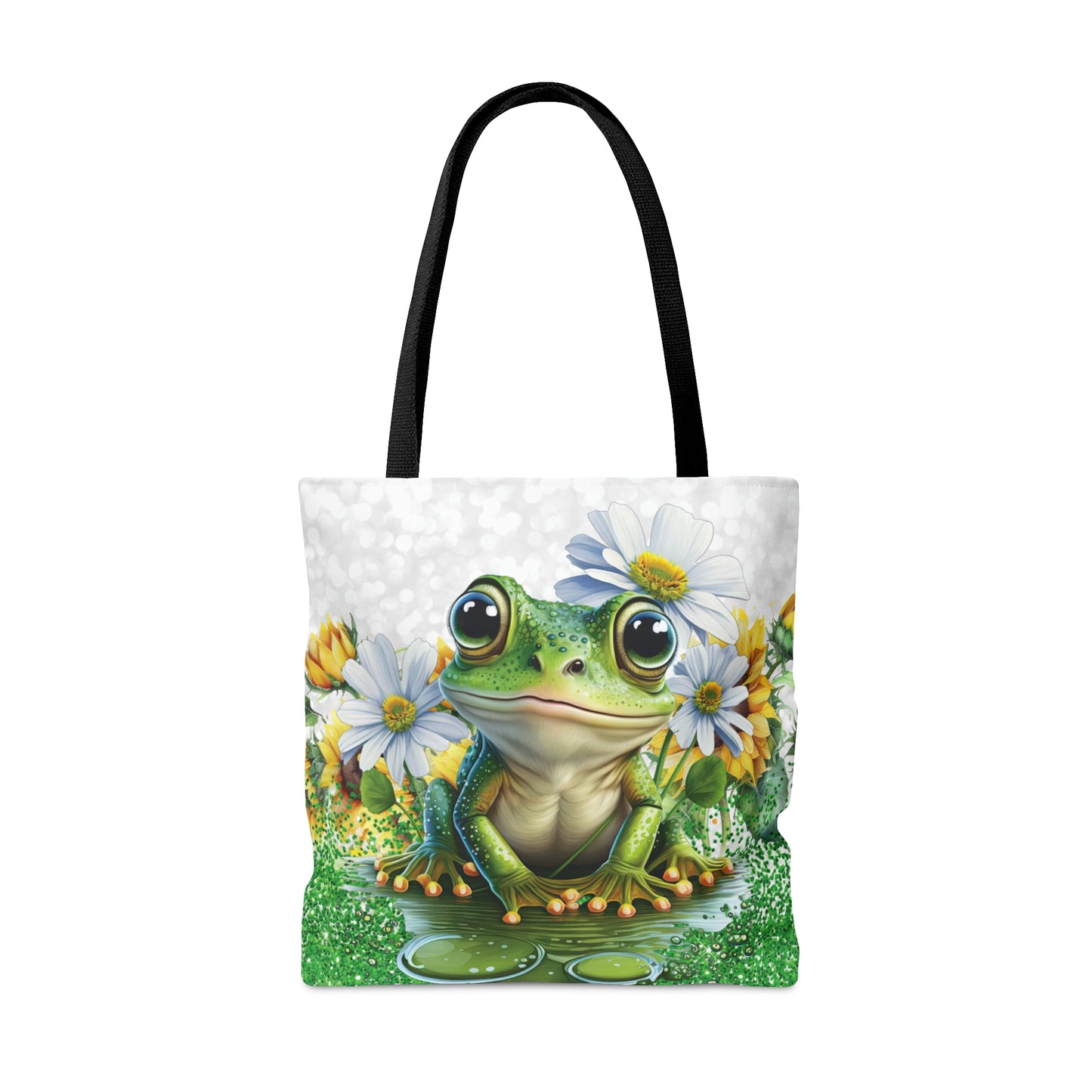 Personalised/Non-Personalised Tote Bag, Frog, Tote bag