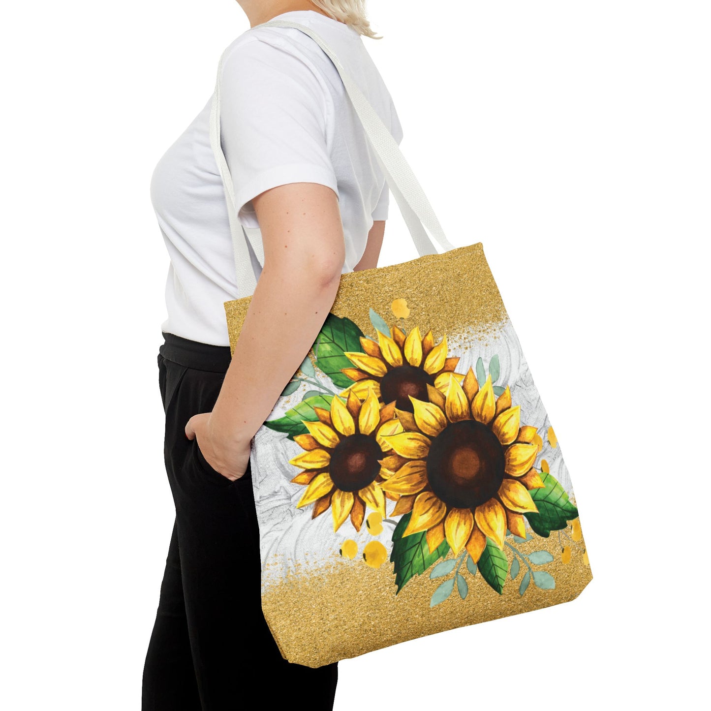 Tote Bag, Sunflowers, Tote bag