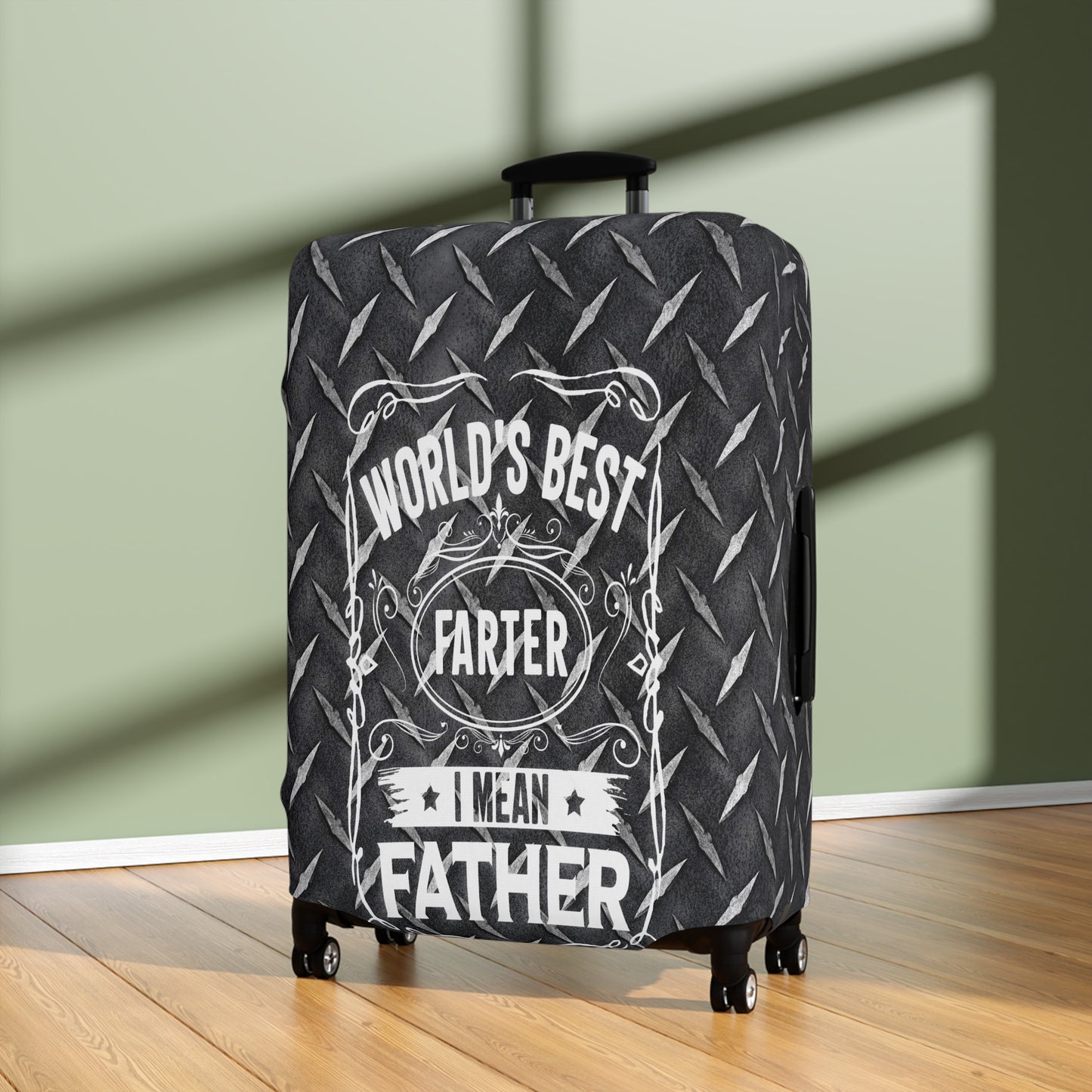 Luggage Cover, World's Best Father, awd-517