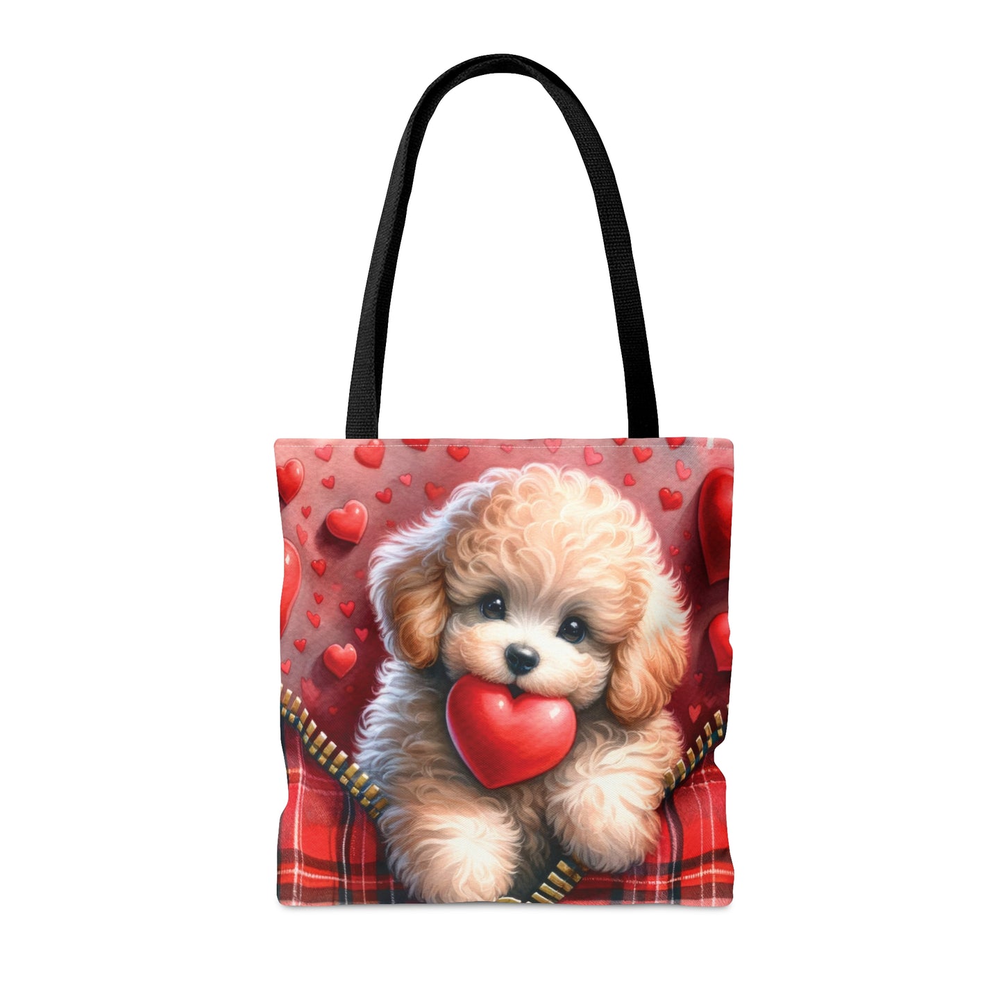 Tote Bag, Cute Dog, Personalised/Non-Personalised Tote bag