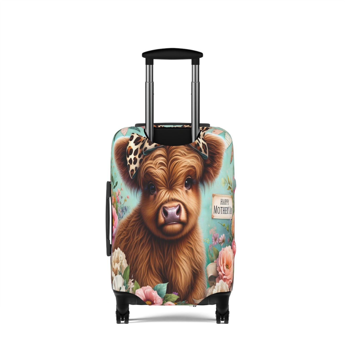 Luggage Cover, Highland Cow, awd-5004