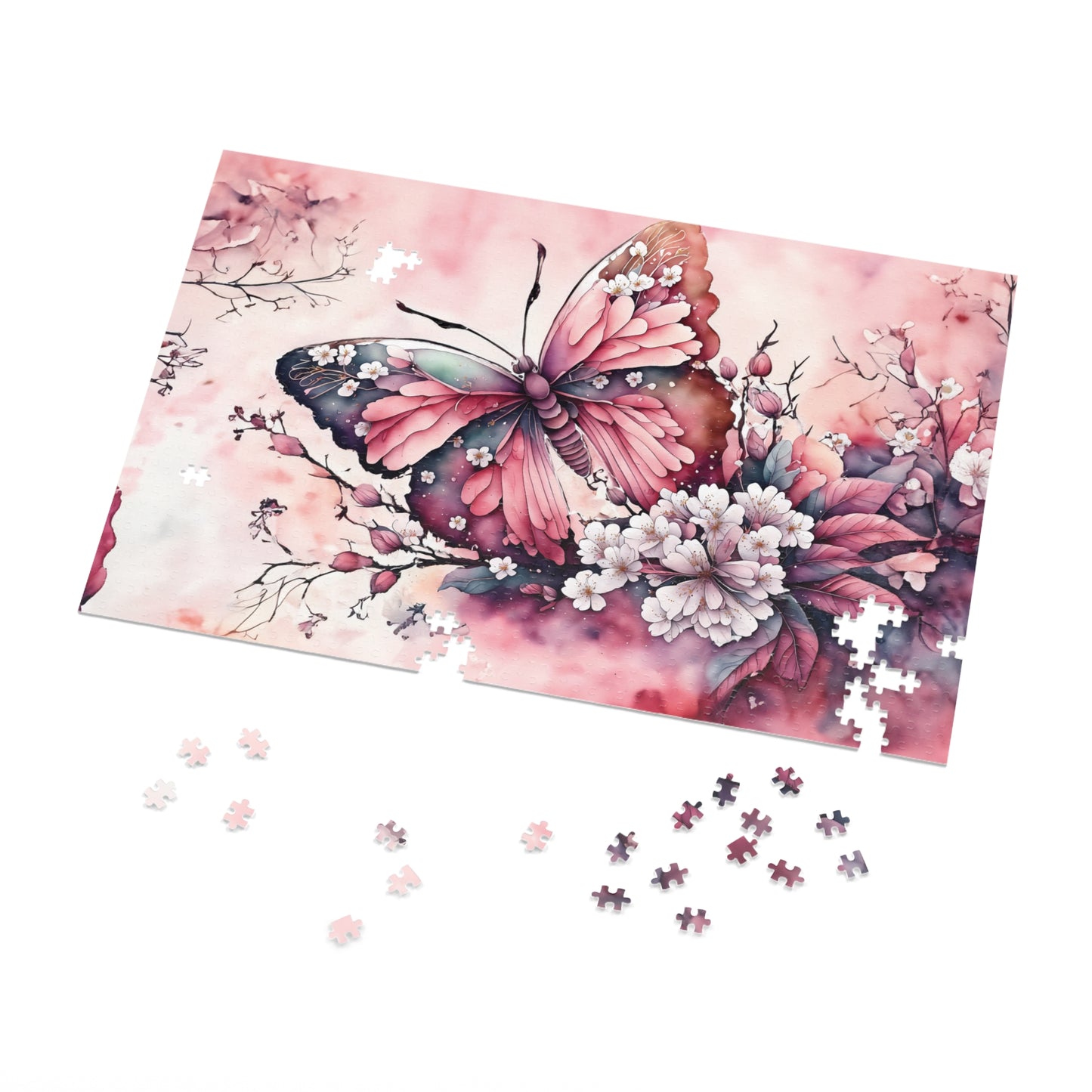 Puzzle, Butterfly Dreams, Personalised/Non-Personalised (30, 110, 252, 500,1000-Piece)