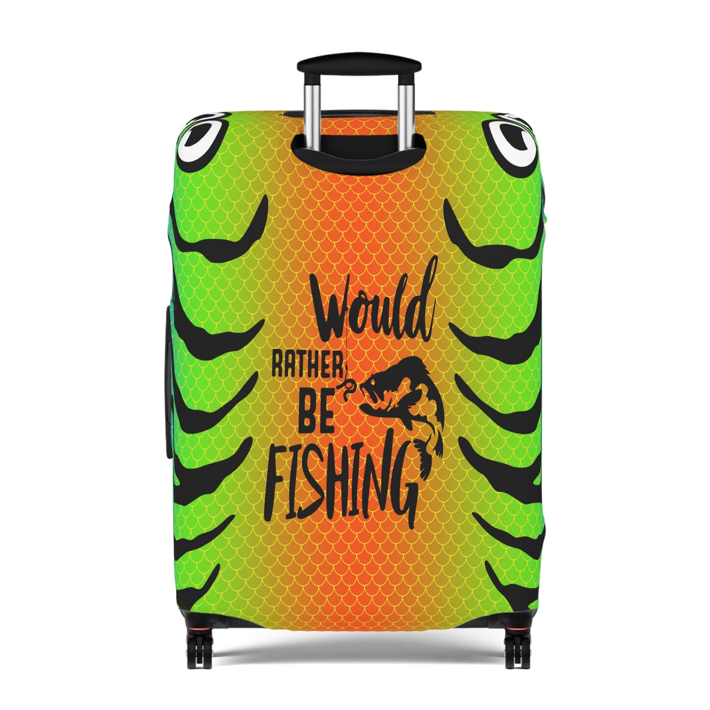 Luggage Cover, Would rather be fishing, awd-3109