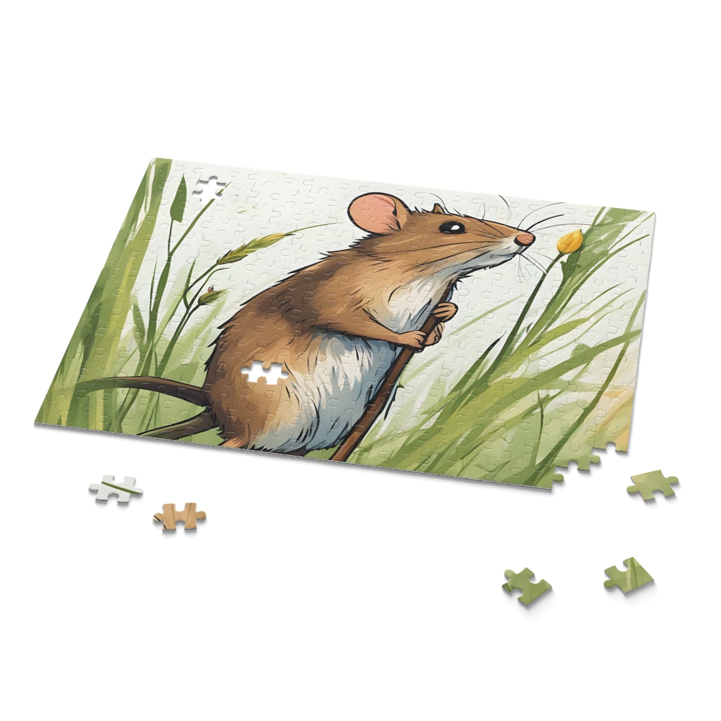 Puzzle, Mouse (120, 252, 500-Piece), awd-562